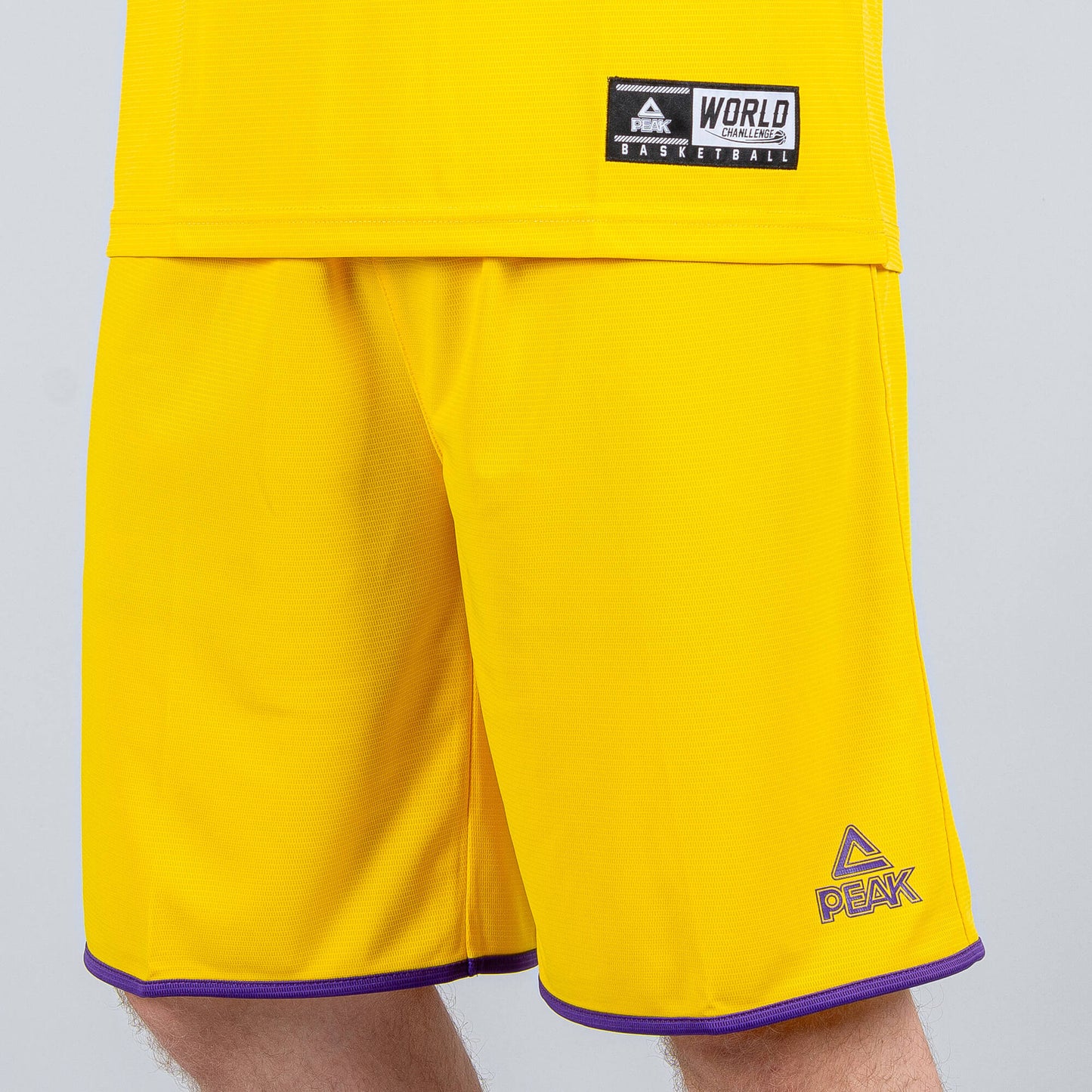 Basketbalová súprava (dres + trenírky) Peak Basketball Sets Match 2 oranžová