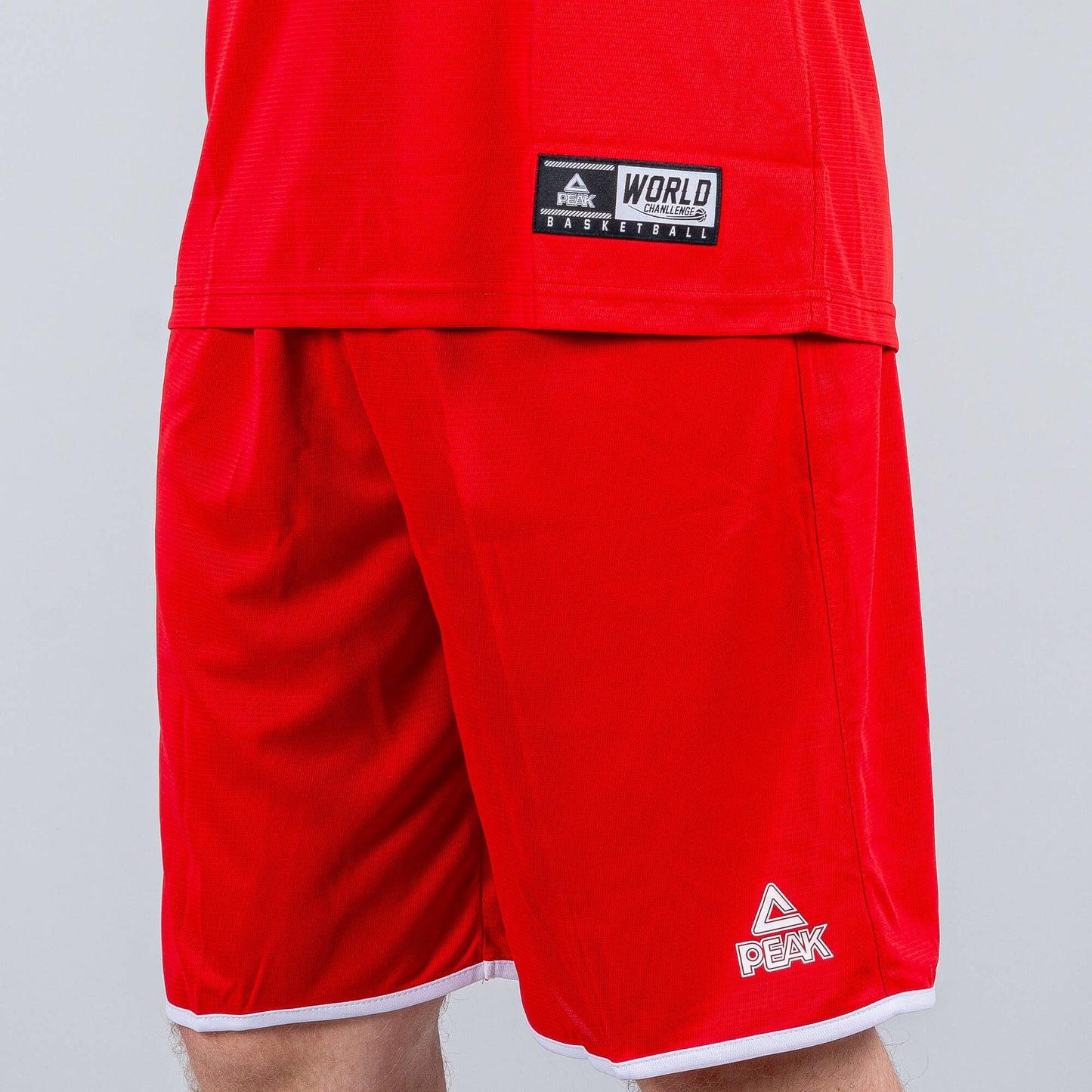 Basketbalová súprava (dres + trenírky) Peak Basketball Sets Match 2 červená