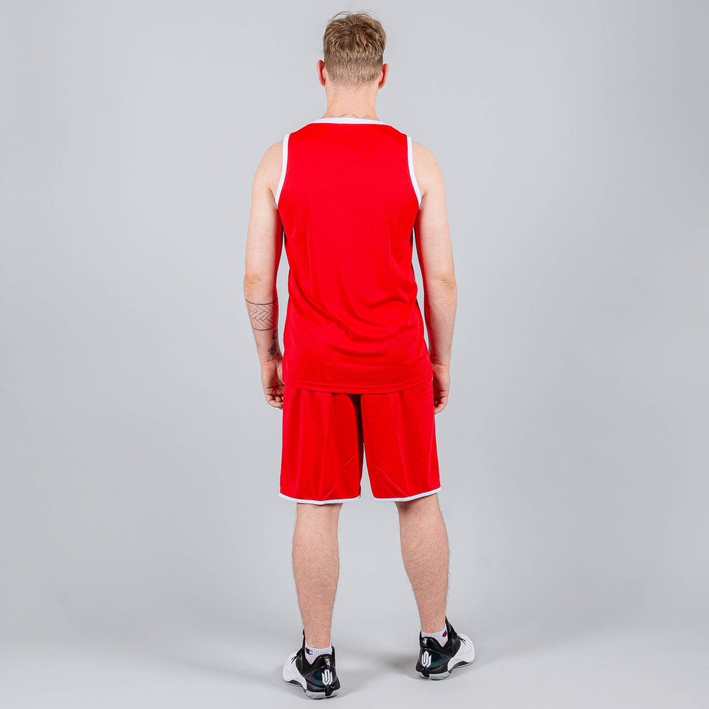 Basketbalová súprava (dres + trenírky) Peak Basketball Sets Match 2 červená