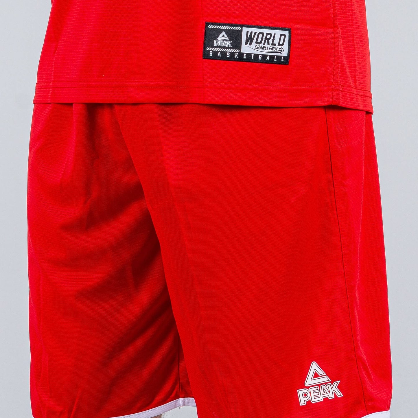 Basketbalová súprava (dres + trenírky) Peak Basketball Sets Match 2 červená