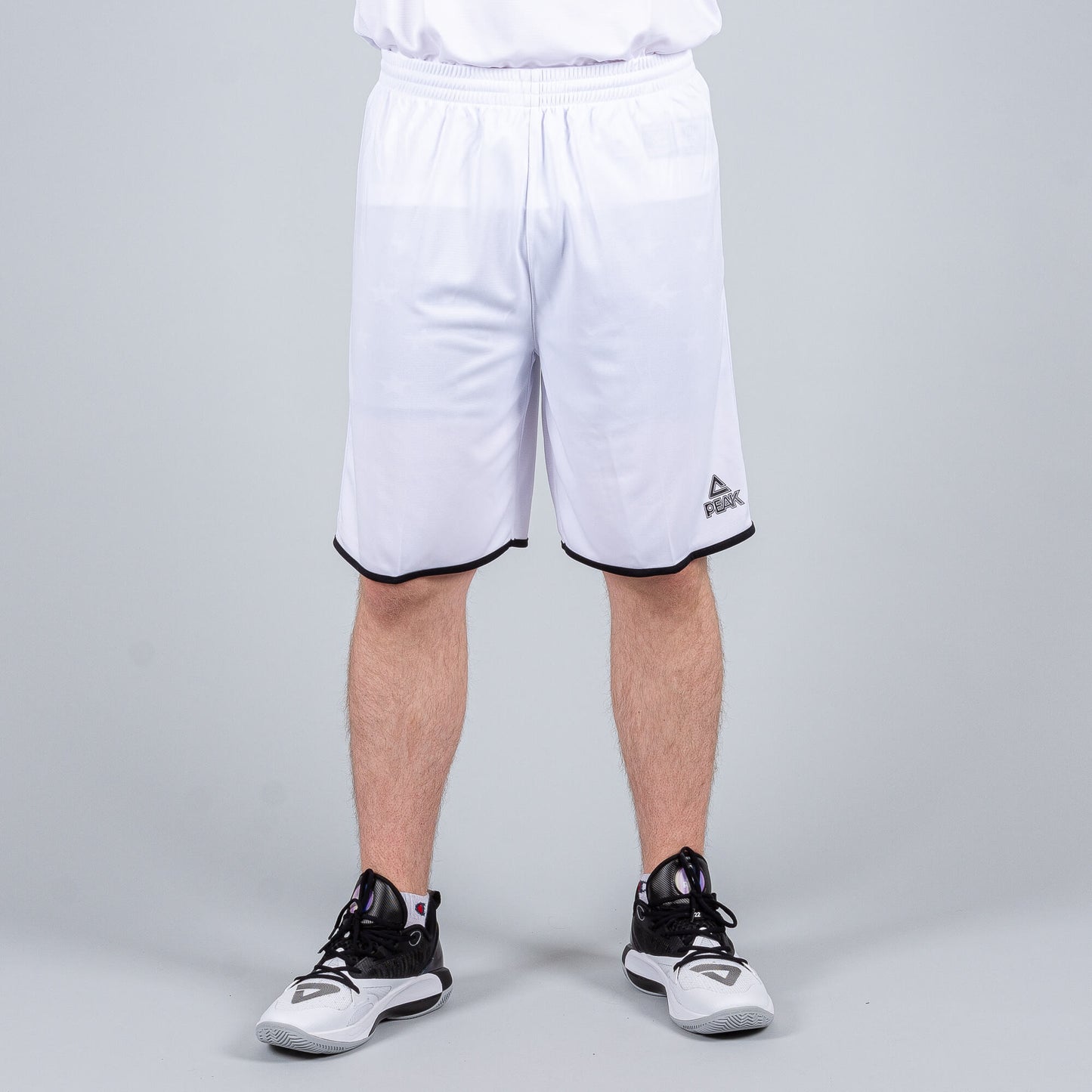 Basketbalová súprava (dres + trenírky) Peak Basketball Sets Match 2 biela