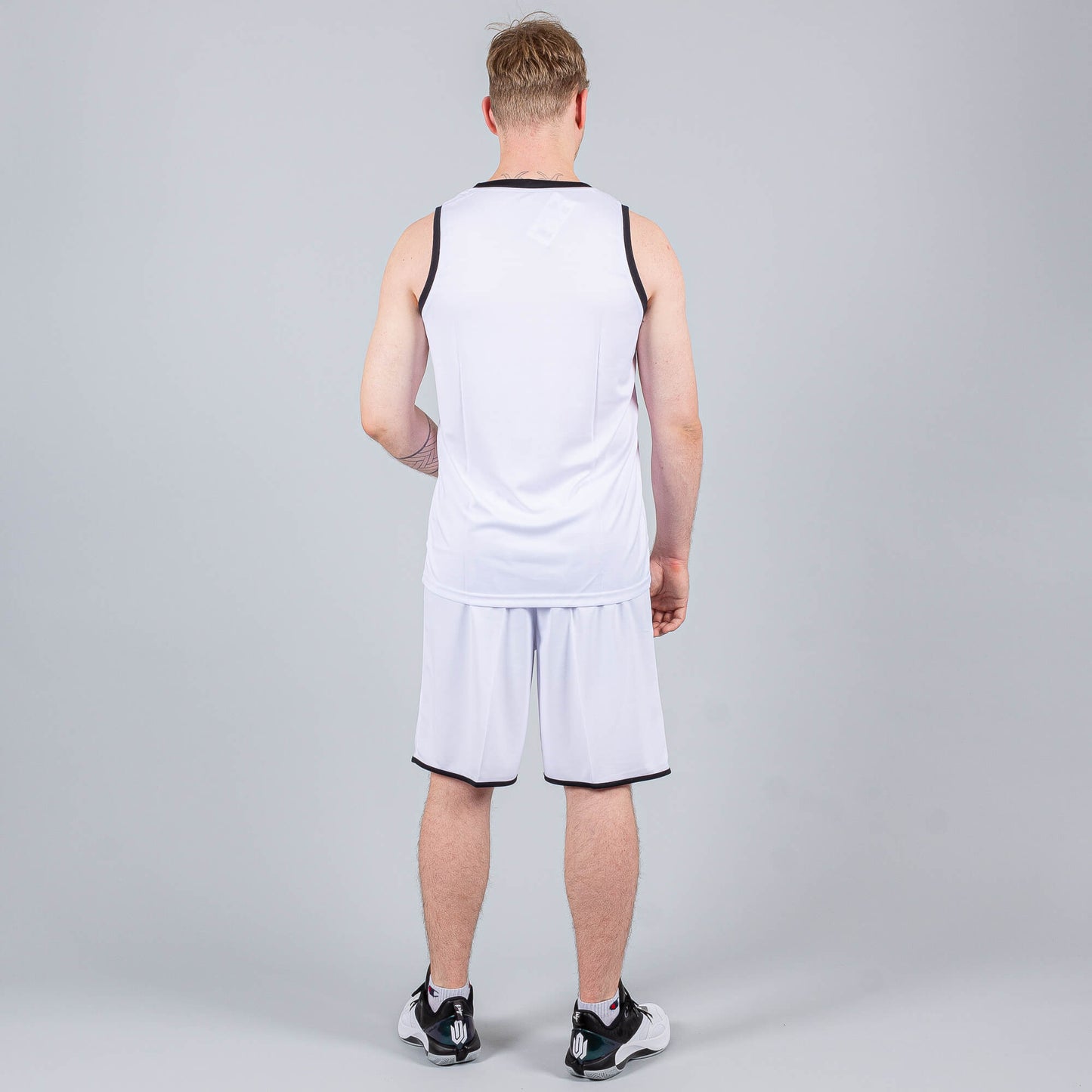 Basketbalová súprava (dres + trenírky) Peak Basketball Sets Match 2 biela