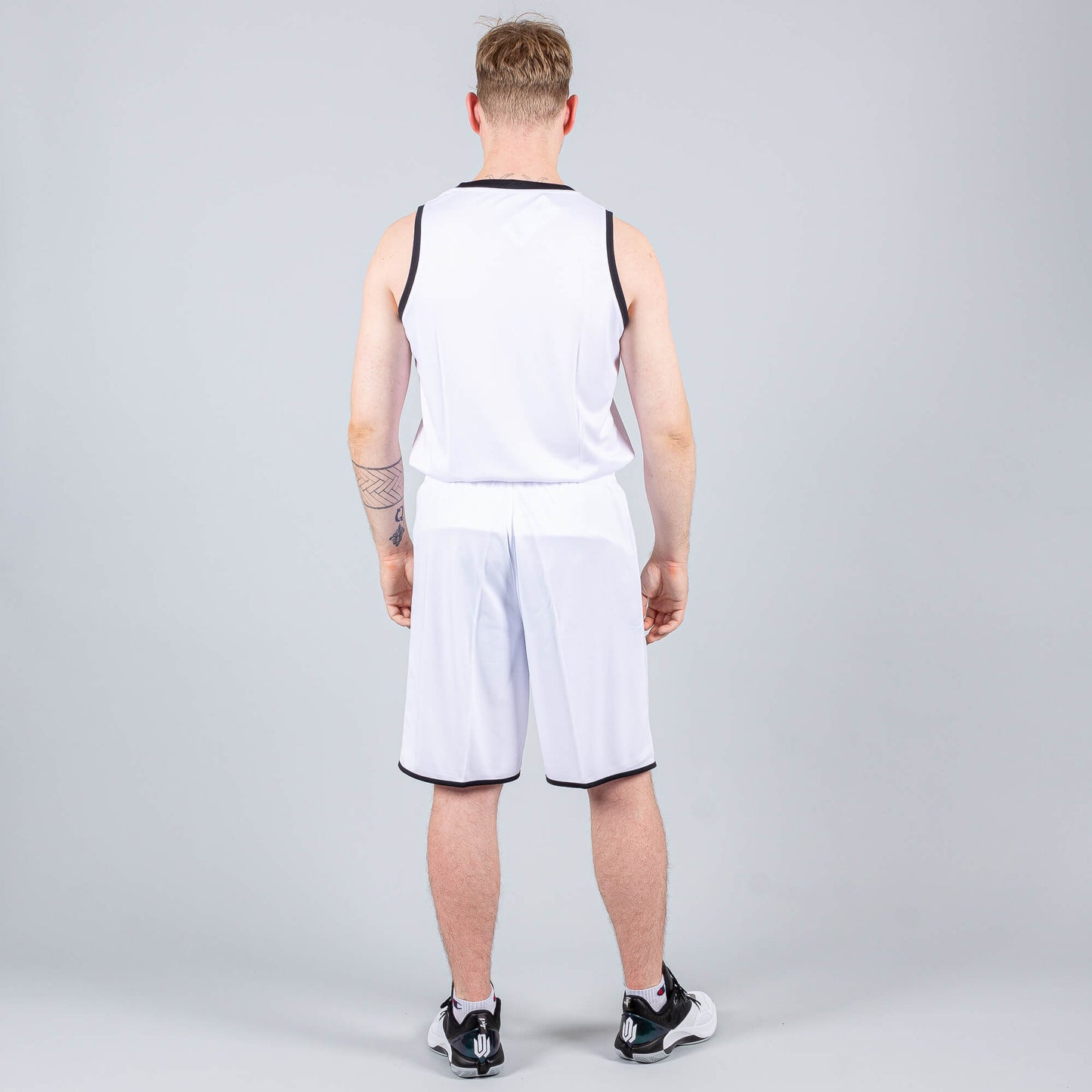 Basketbalová súprava (dres + trenírky) Peak Basketball Sets Match 2 biela