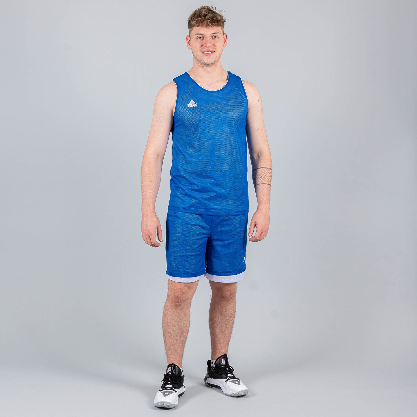 PEAK TEAMLINE ITEMS REVERSIBLE JERSEY BLUE/WHITE - TA16