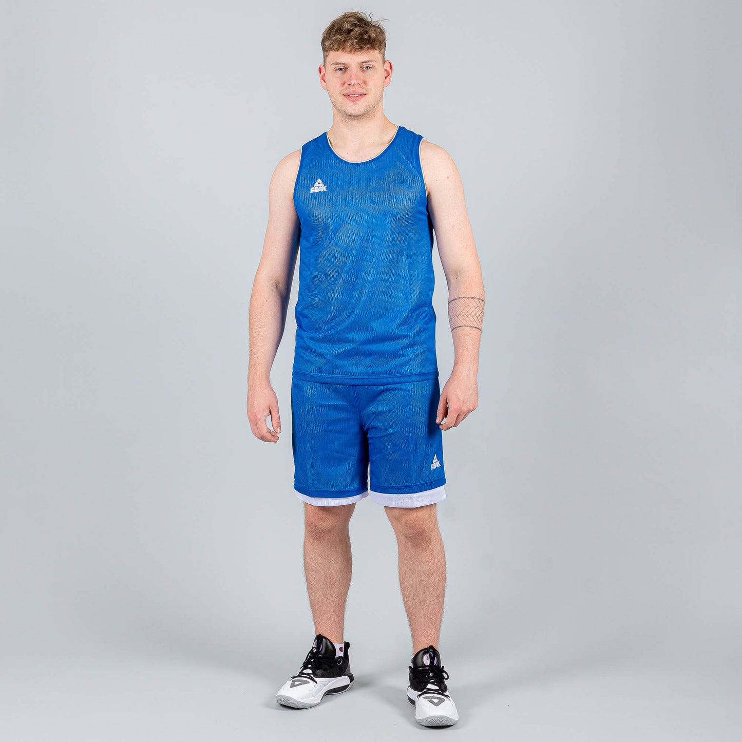PEAK TEAMLINE ITEMS REVERSIBLE JERSEY BLUE/WHITE - TA16