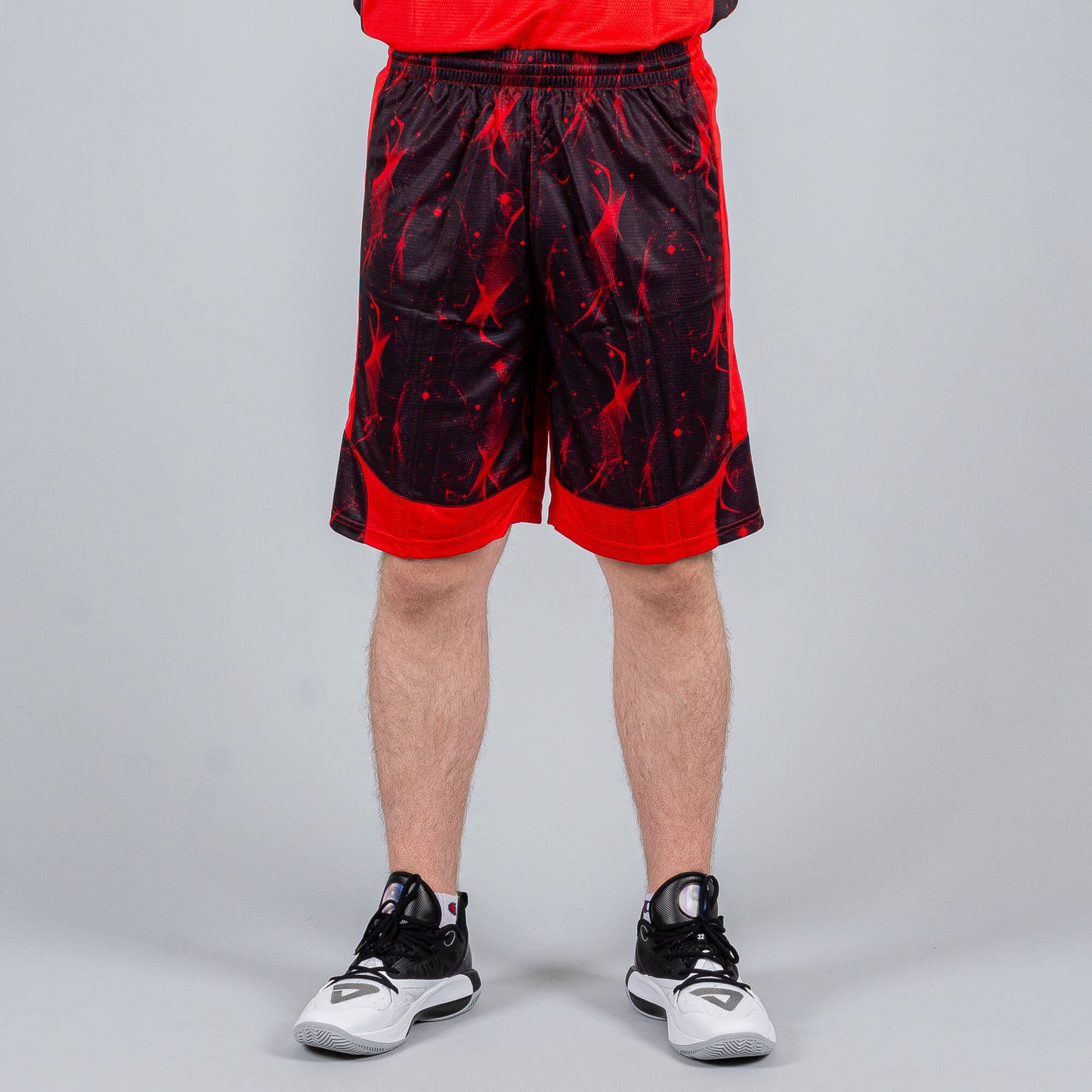 Basketbalová súprava (dres + trenírky)  Peak Basketball Sets Match červená