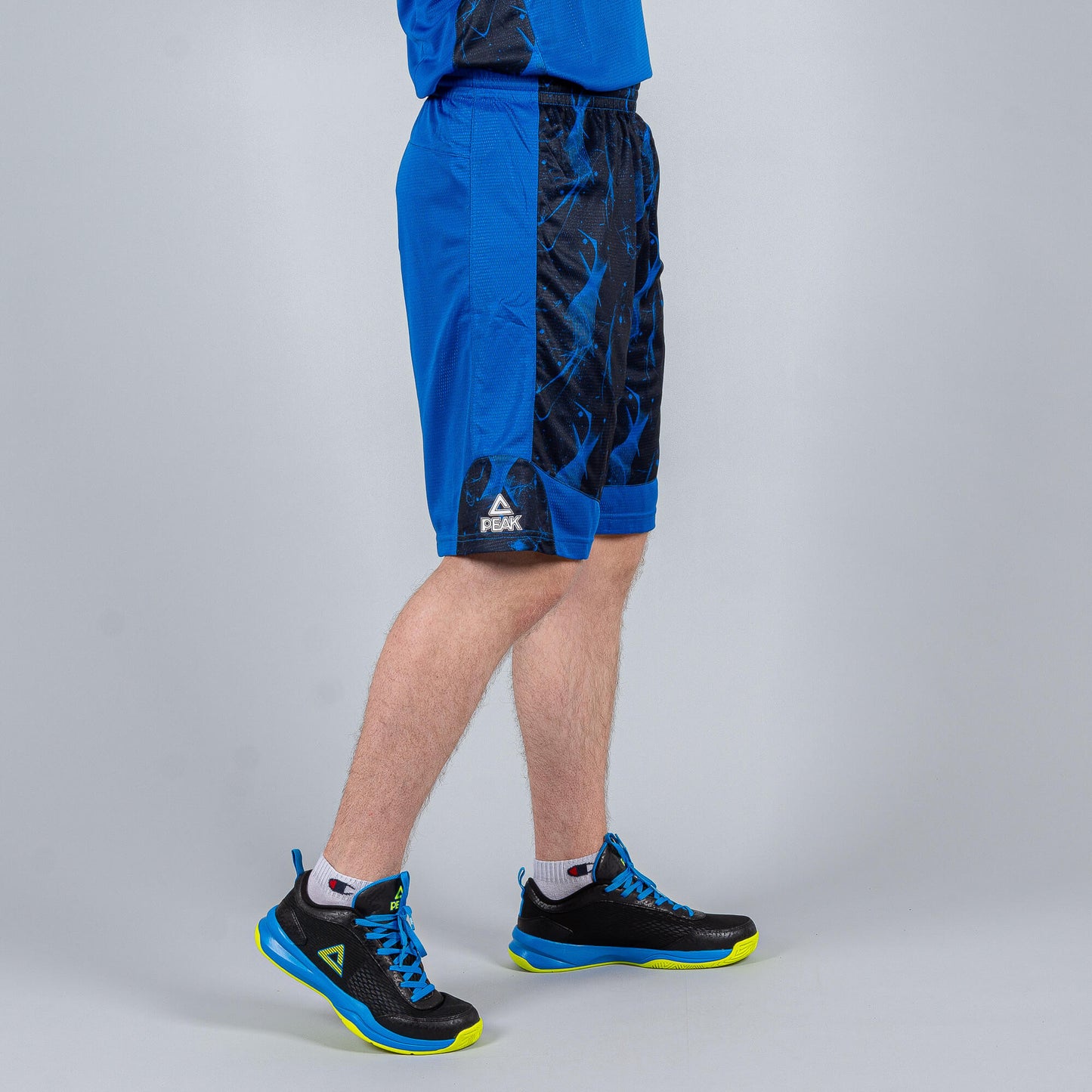 Basketbalová súprava (dres + trenírky)  Peak Basketball Sets Match modrá