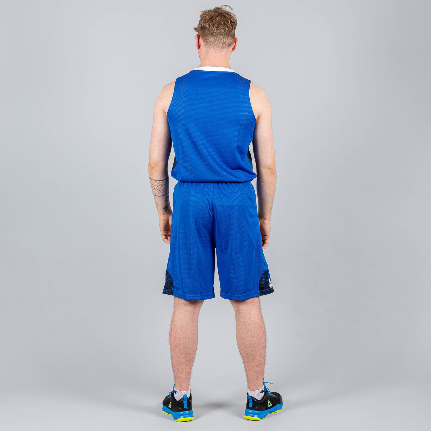 Basketbalová súprava (dres + trenírky)  Peak Basketball Sets Match modrá