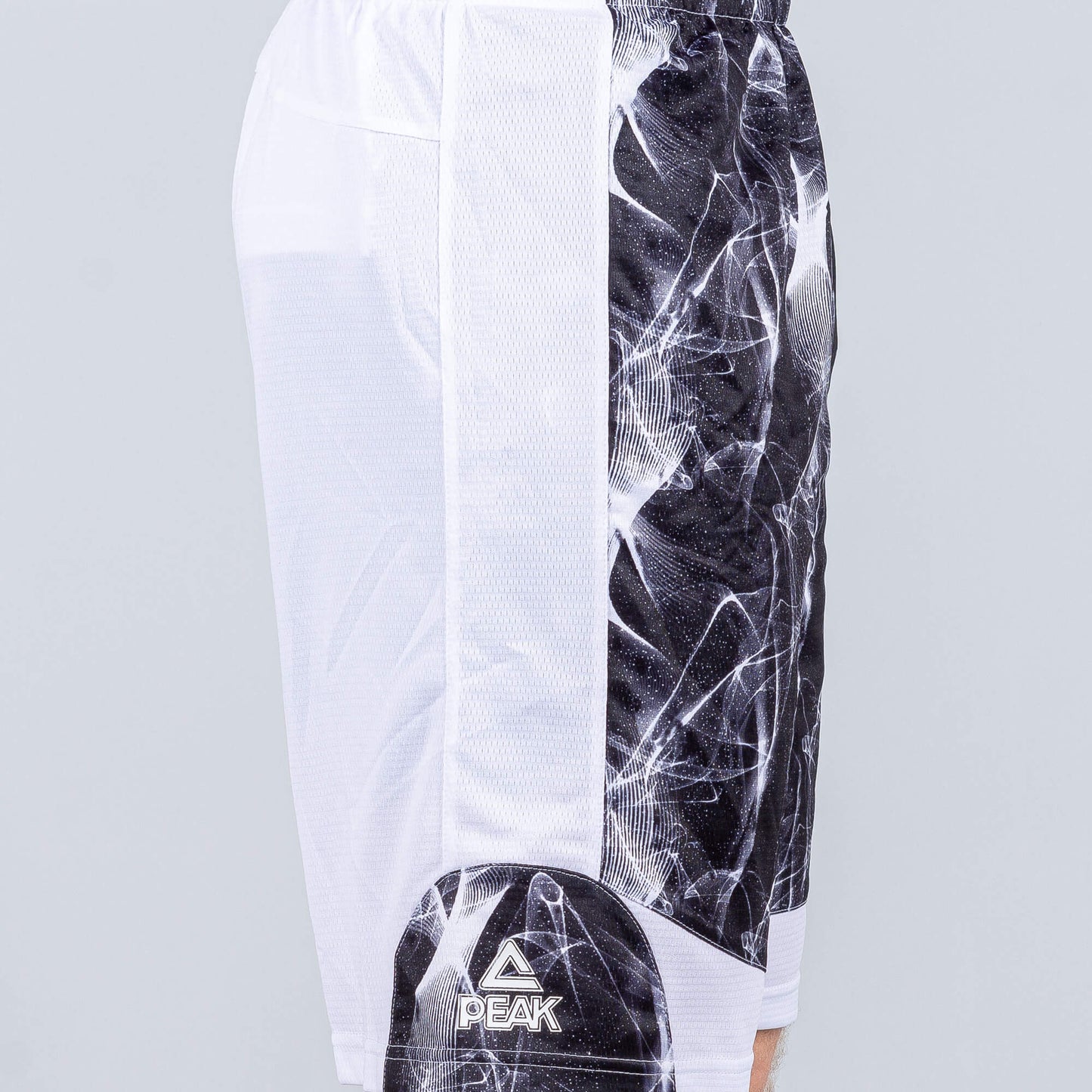 Basketbalová súprava (dres + trenírky)  Peak Basketball Sets Match biela