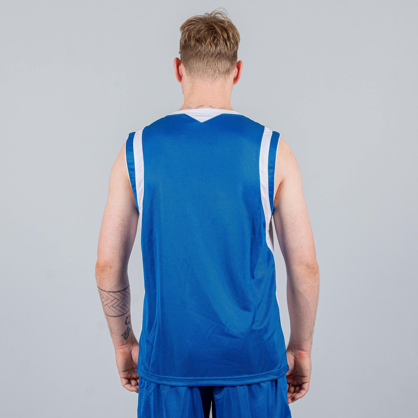 Basketbalová súprava (dres + trenírky) Peak Mens Basketball set Blue modro-biela