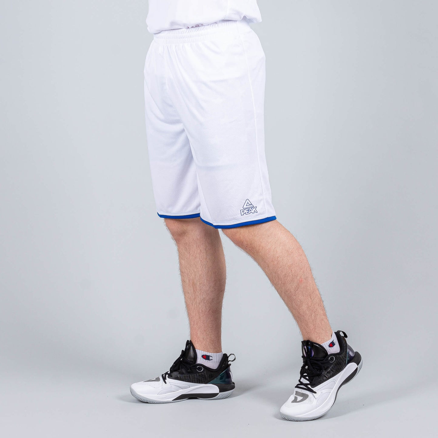 Basketbalová súprava (dres + trenírky) Peak Basketball Uniform set bielo/modrá