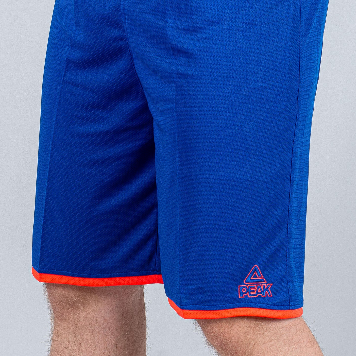 Basketbalová súprava (dres + trenírky) Peak Basketball Uniform set modro/oranžová