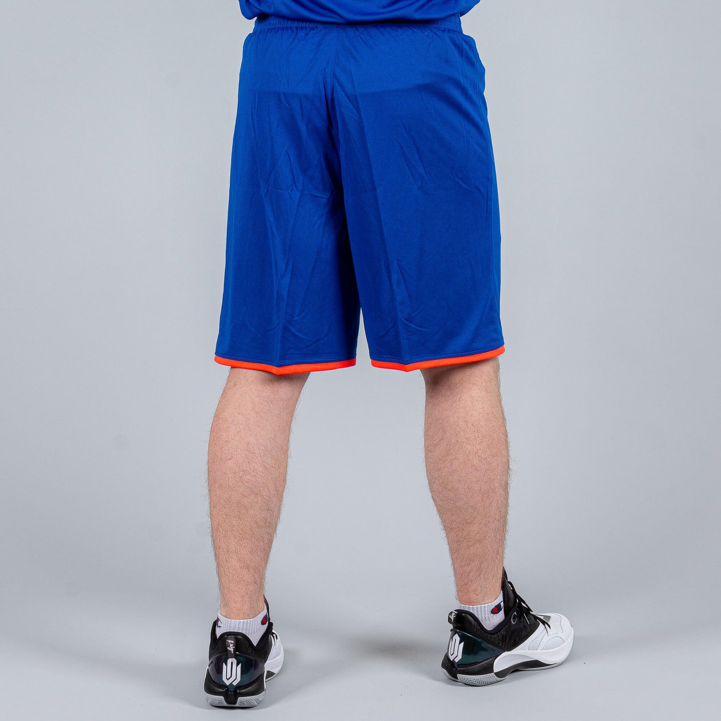 Basketbalová súprava (dres + trenírky) Peak Basketball Uniform set modro/oranžová