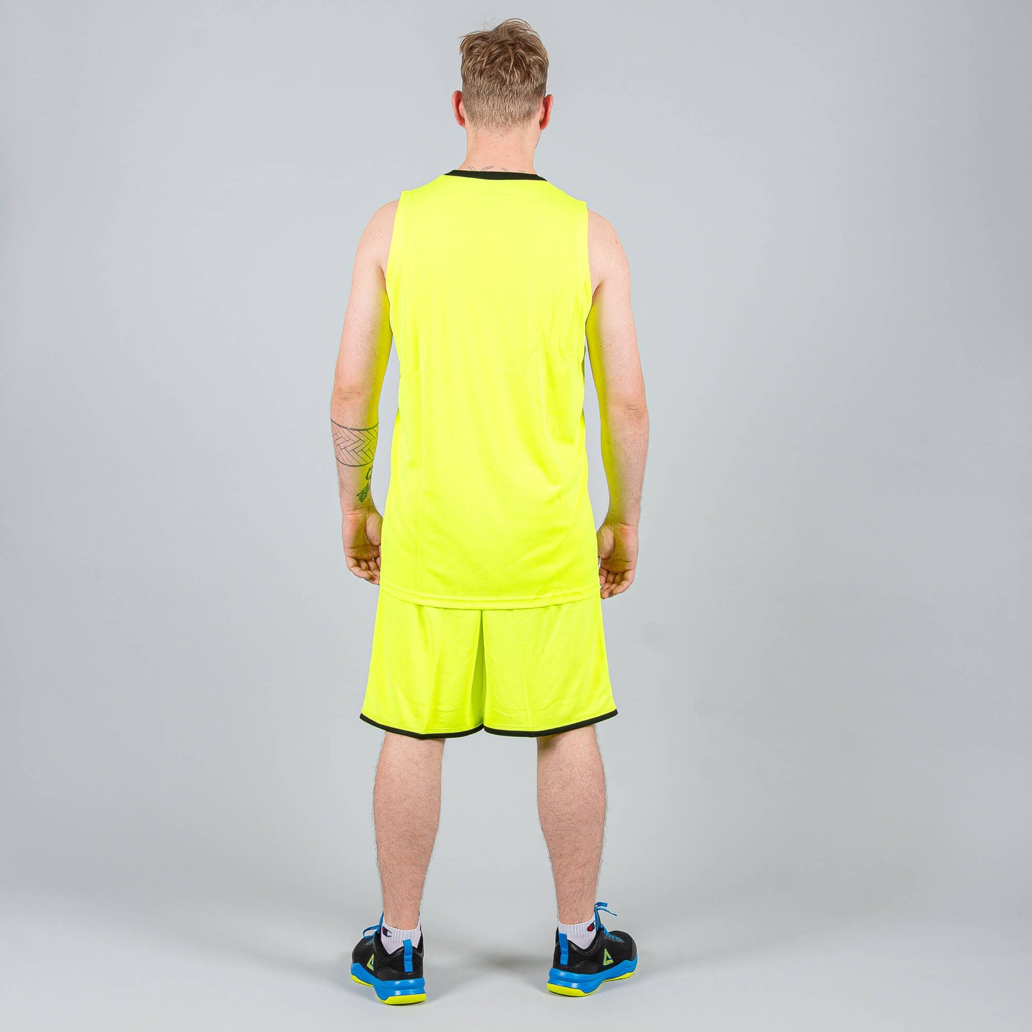 Basketbalová súprava (dres + trenírky)  Peak Basketball Uniform set žltá