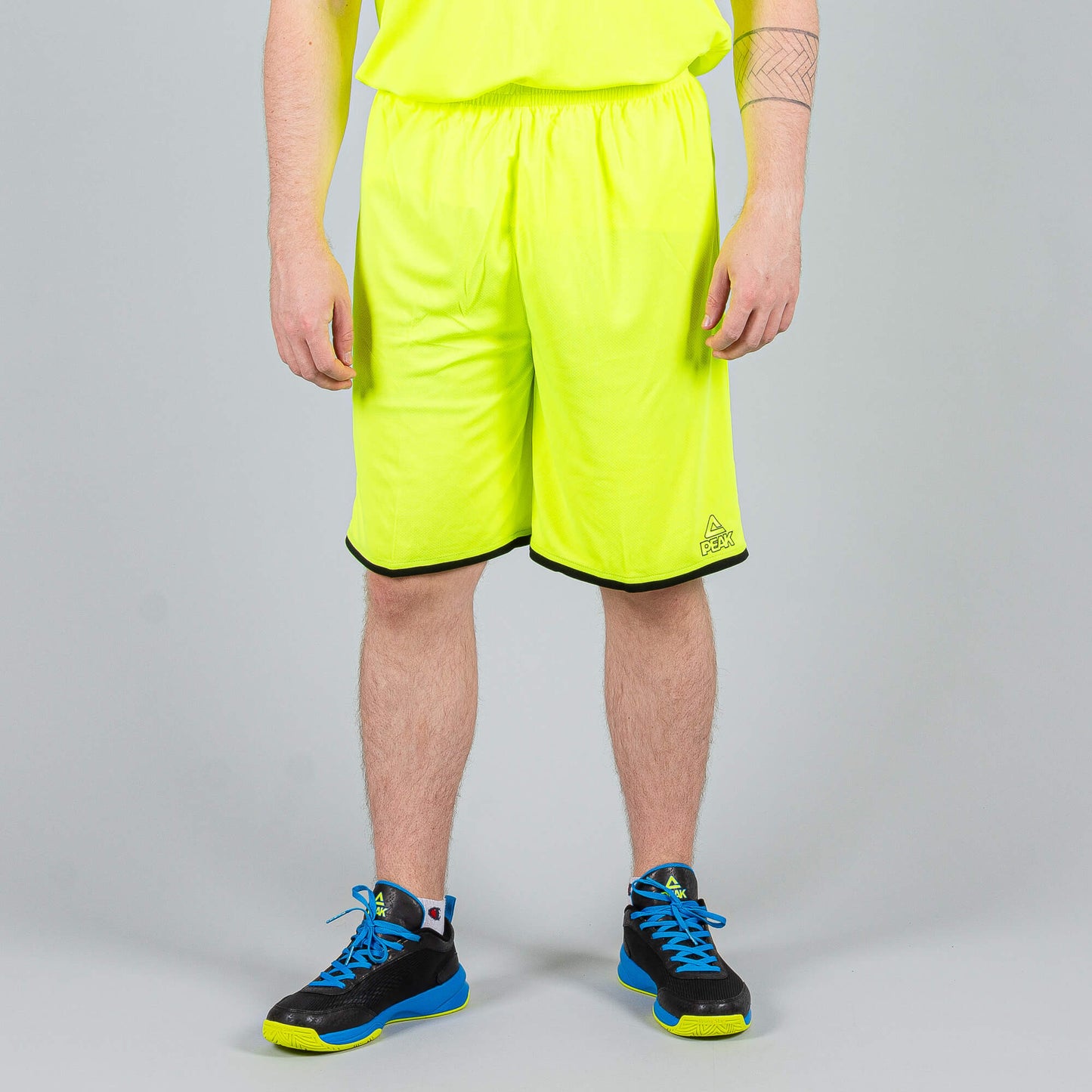 Basketbalová súprava (dres + trenírky)  Peak Basketball Uniform set žltá