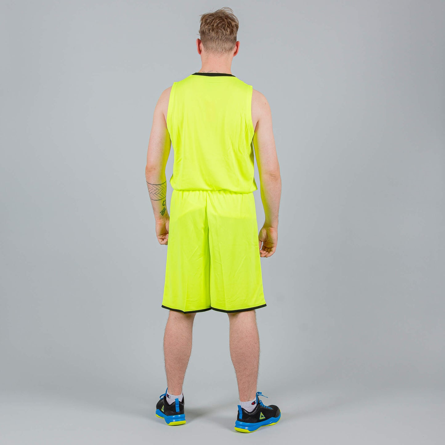 Basketbalová súprava (dres + trenírky)  Peak Basketball Uniform set žltá