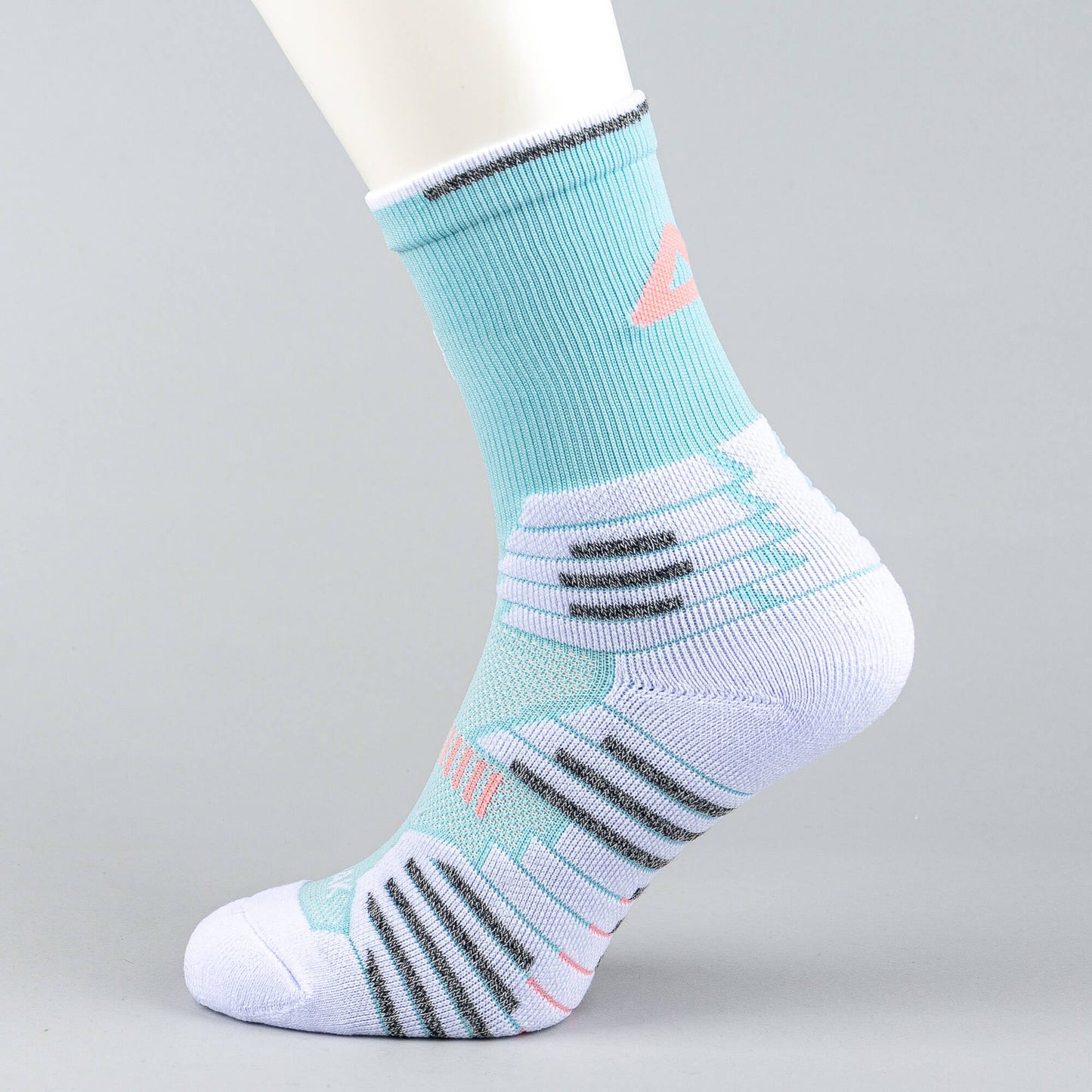 Basketbalové ponožky PEAK Andrew Wiggins LT.BLUE