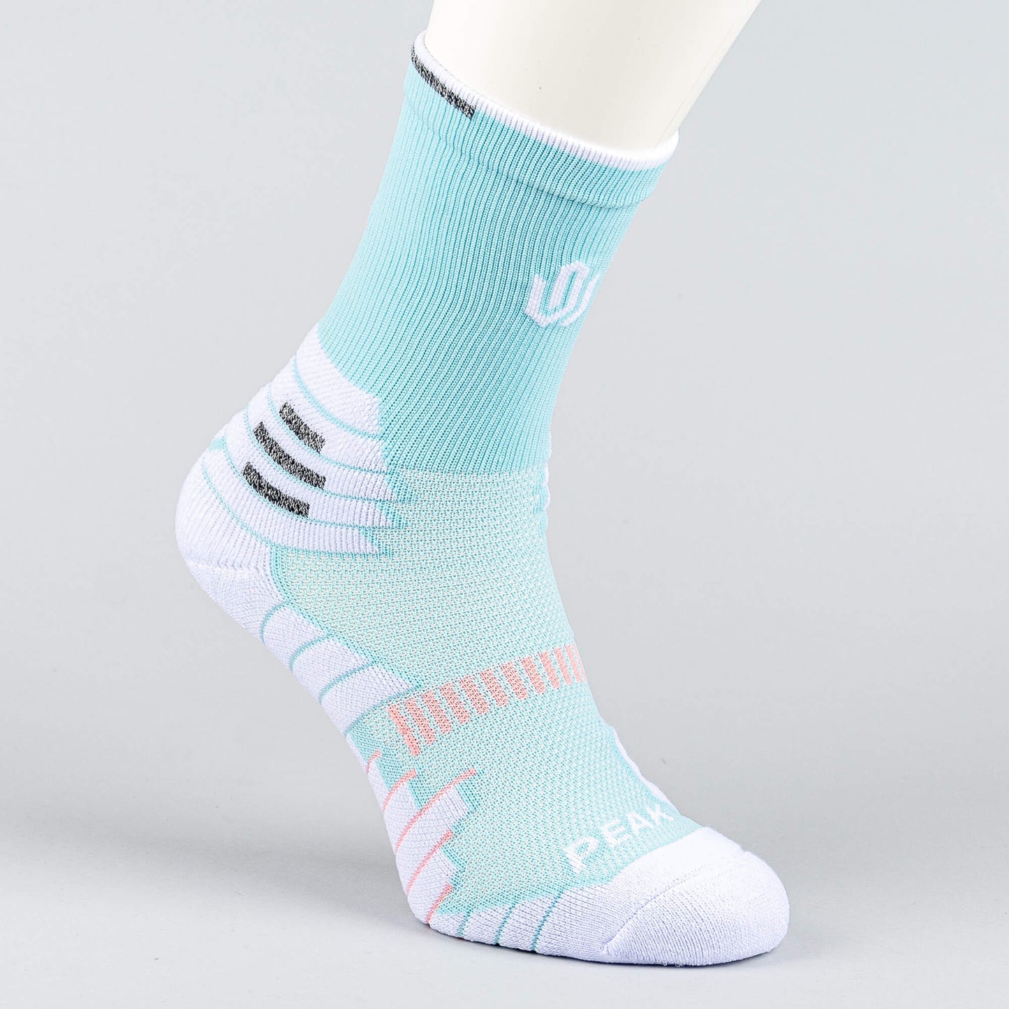 Basketbalové ponožky PEAK Andrew Wiggins LT.BLUE