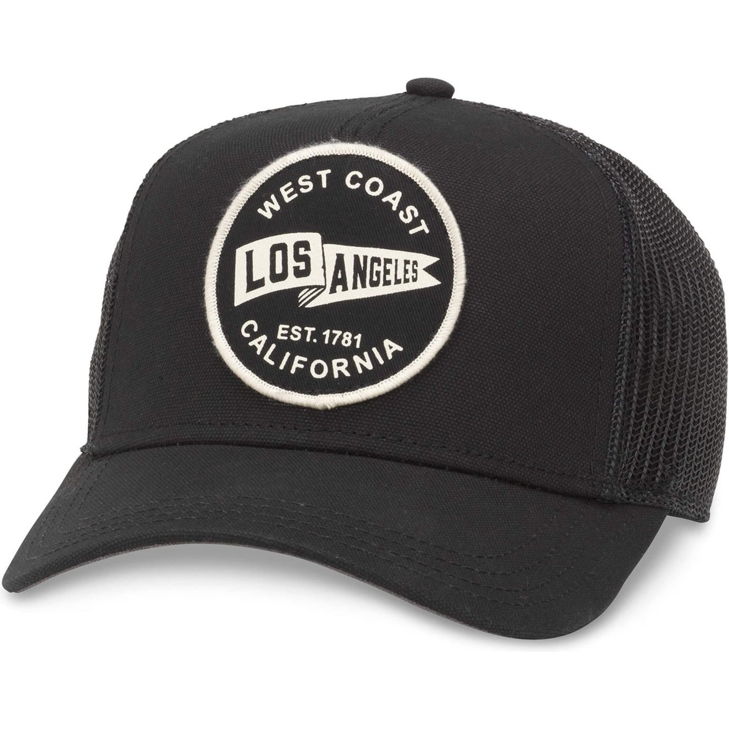 Šiltovka so sieťkou American Needle Valin - Los Angeles - čierna