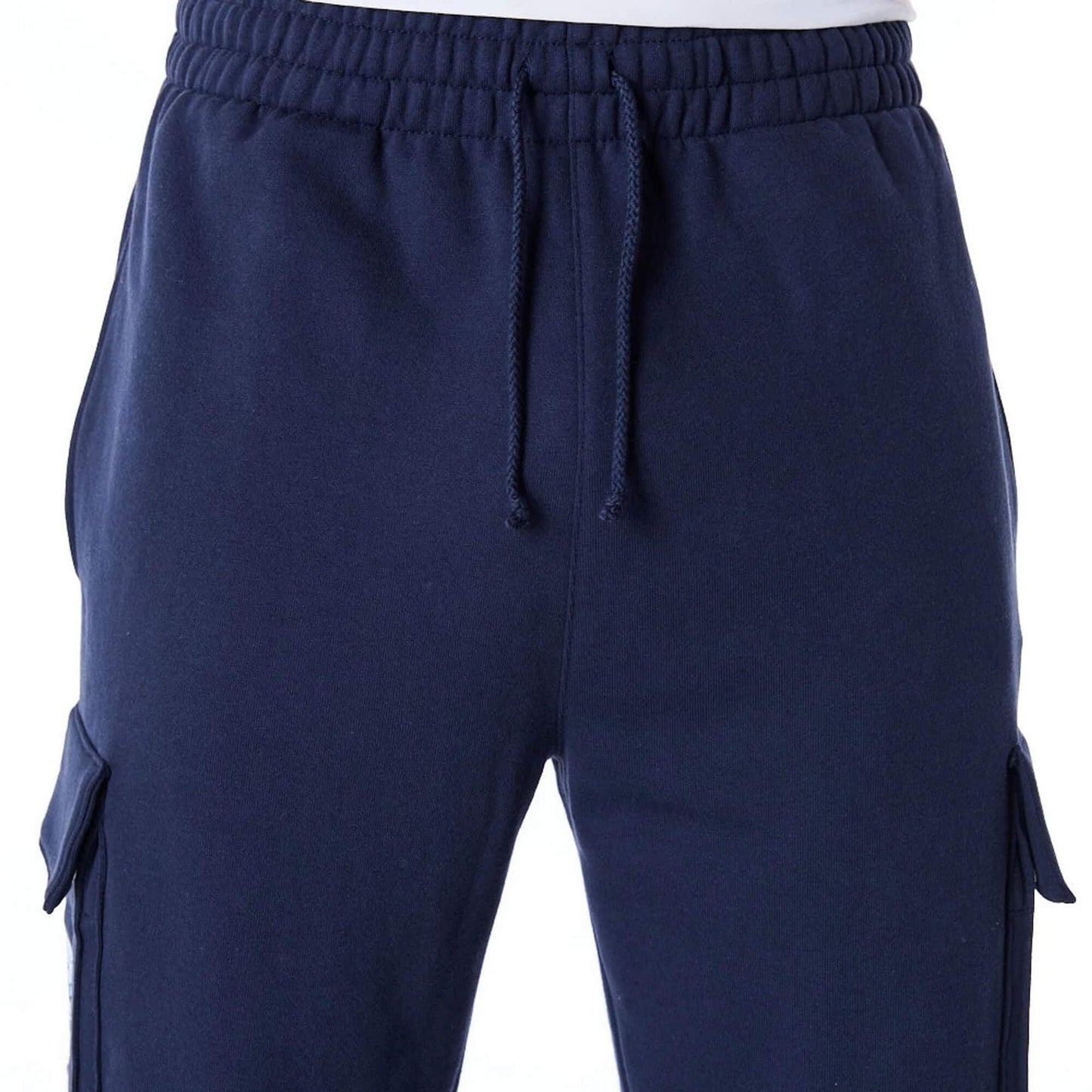 Tepláky New Era MLB Los Angeles Dodgers World Series Navy Fleece Cargo Joggers tmavomodré