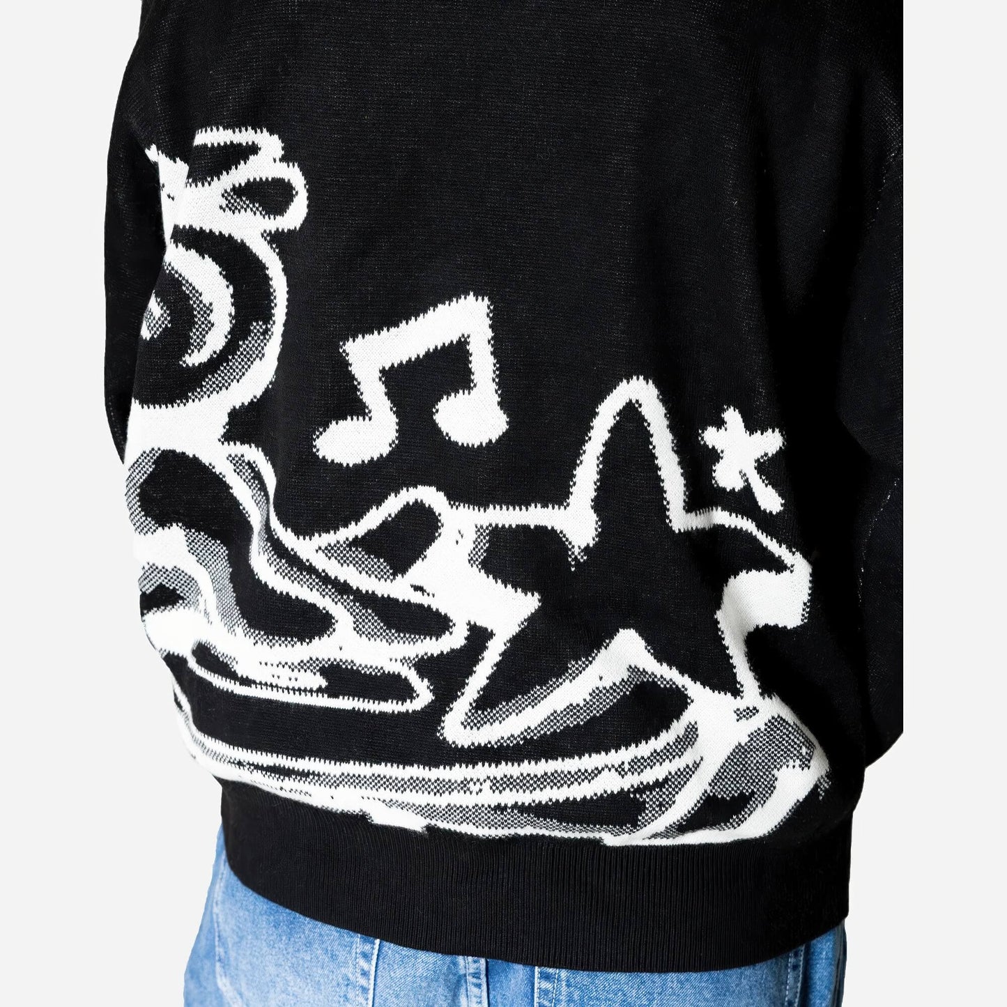 Sveter Jacker C.R.E.A.M Knit Crewneck čierny