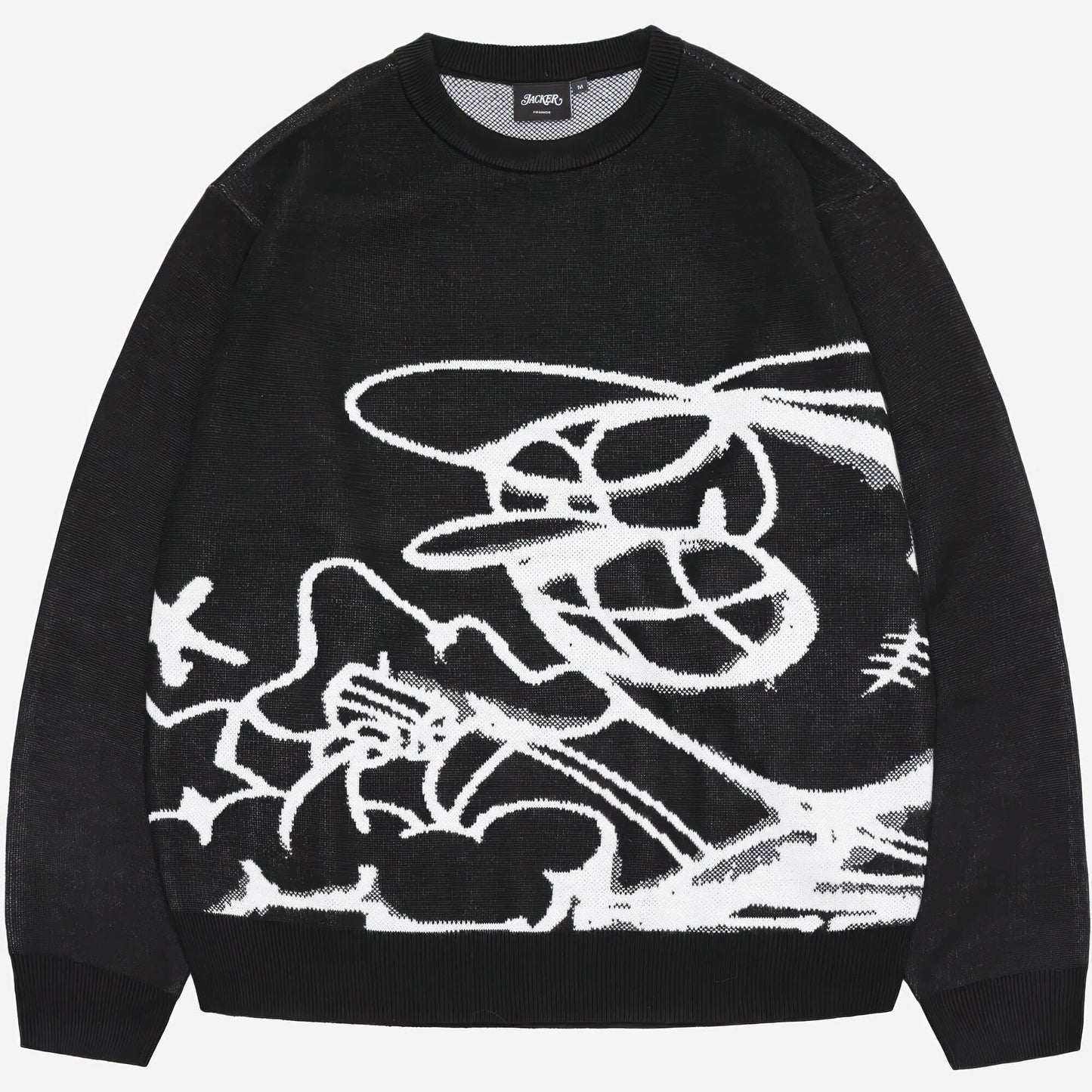 Sveter Jacker C.R.E.A.M Knit Crewneck čierny