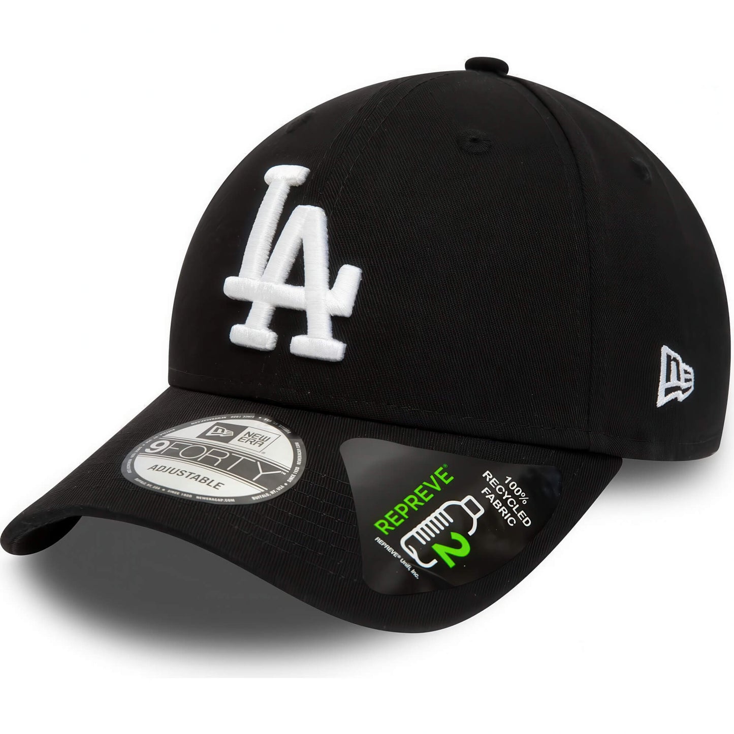Šiltovka NEW ERA MLB LA Dodgers Repreve League Essential Black 9FORTY Adjustable Cap čierna
