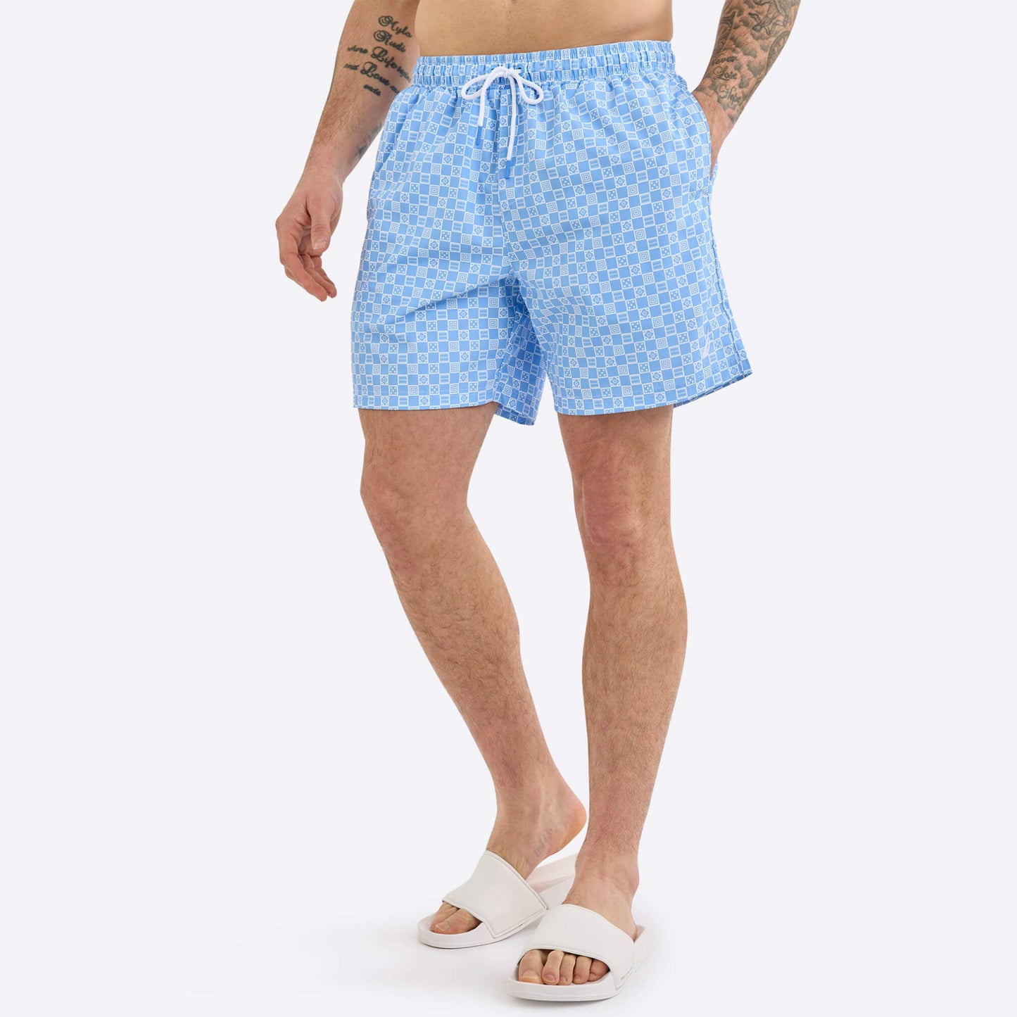 Šortky Nautica Penryn 6'' Swim Short bledomodré