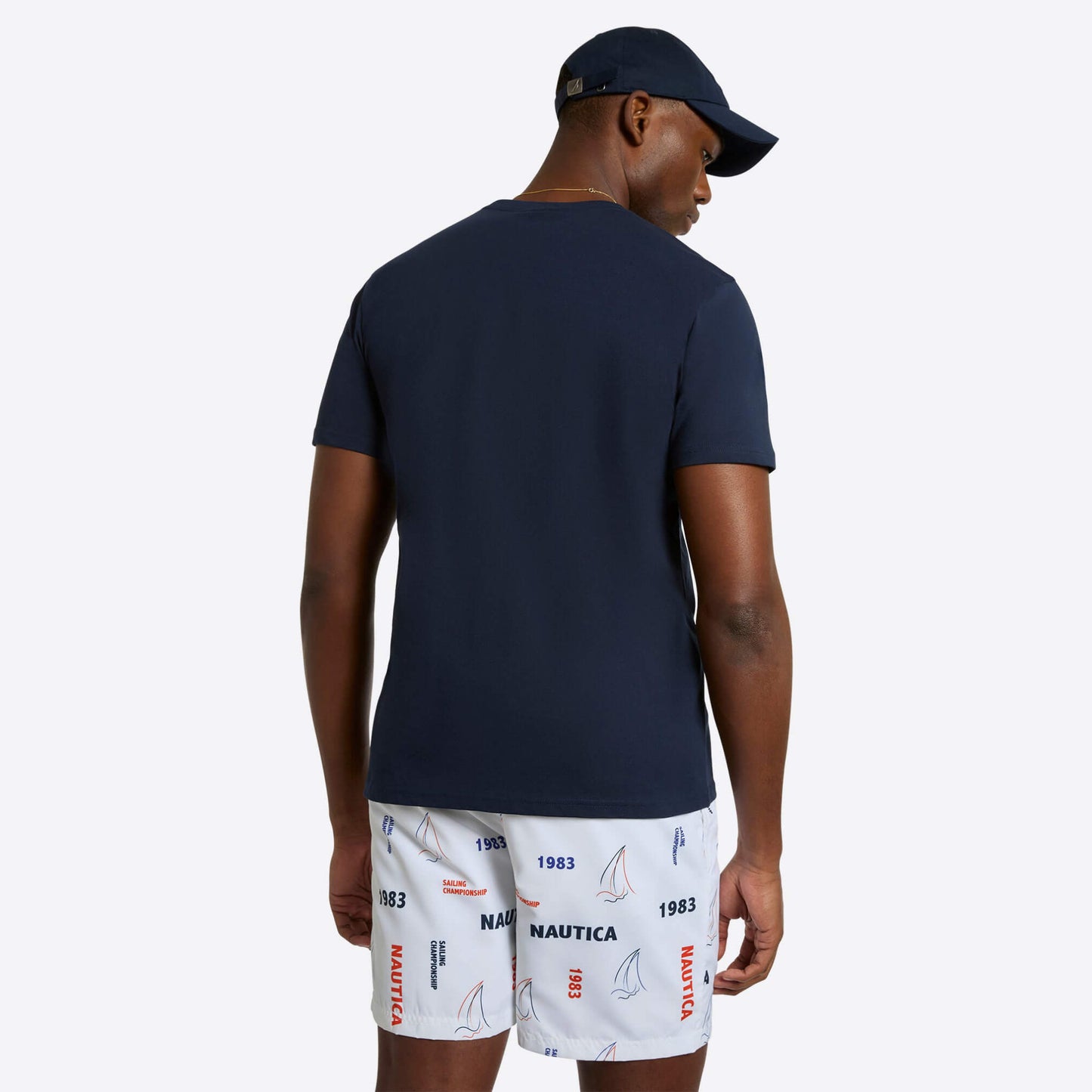 Tričko Nautica Pollock T-Shirt tmavomodré