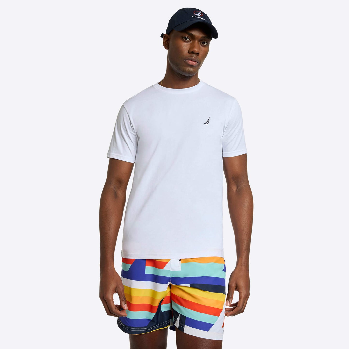 Tričko Nautica Claudio T-Shirt biele