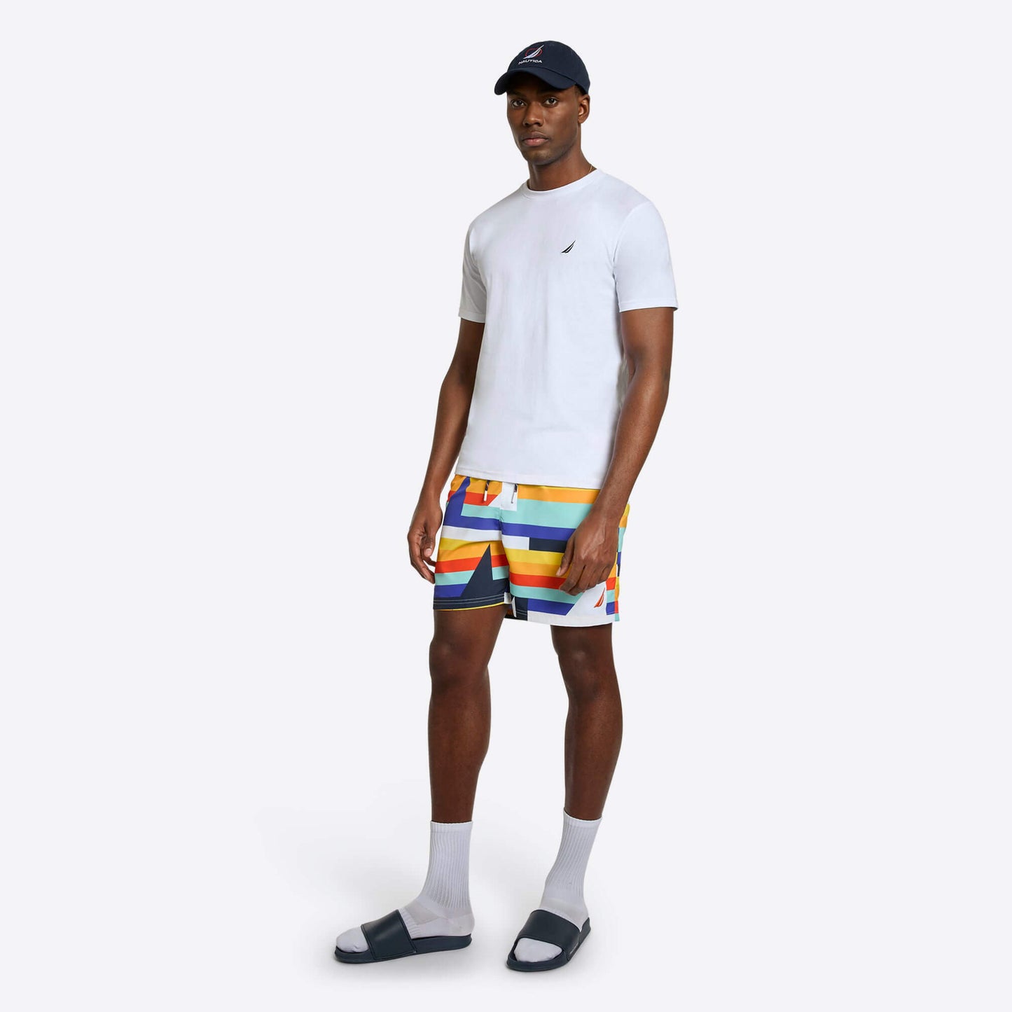 Tričko Nautica Claudio T-Shirt biele