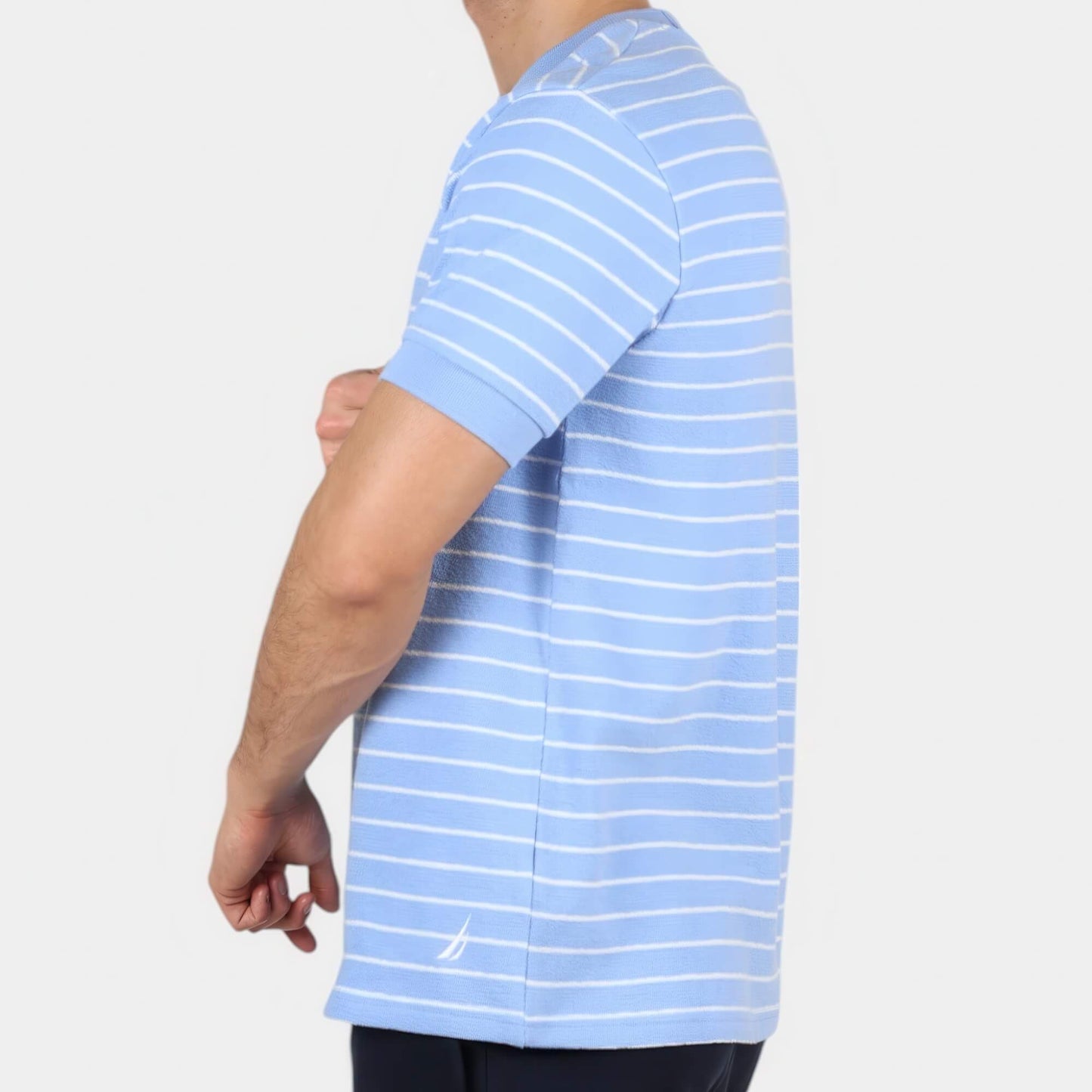 Tričko Nautica Whitby T-Shirt bledomodré