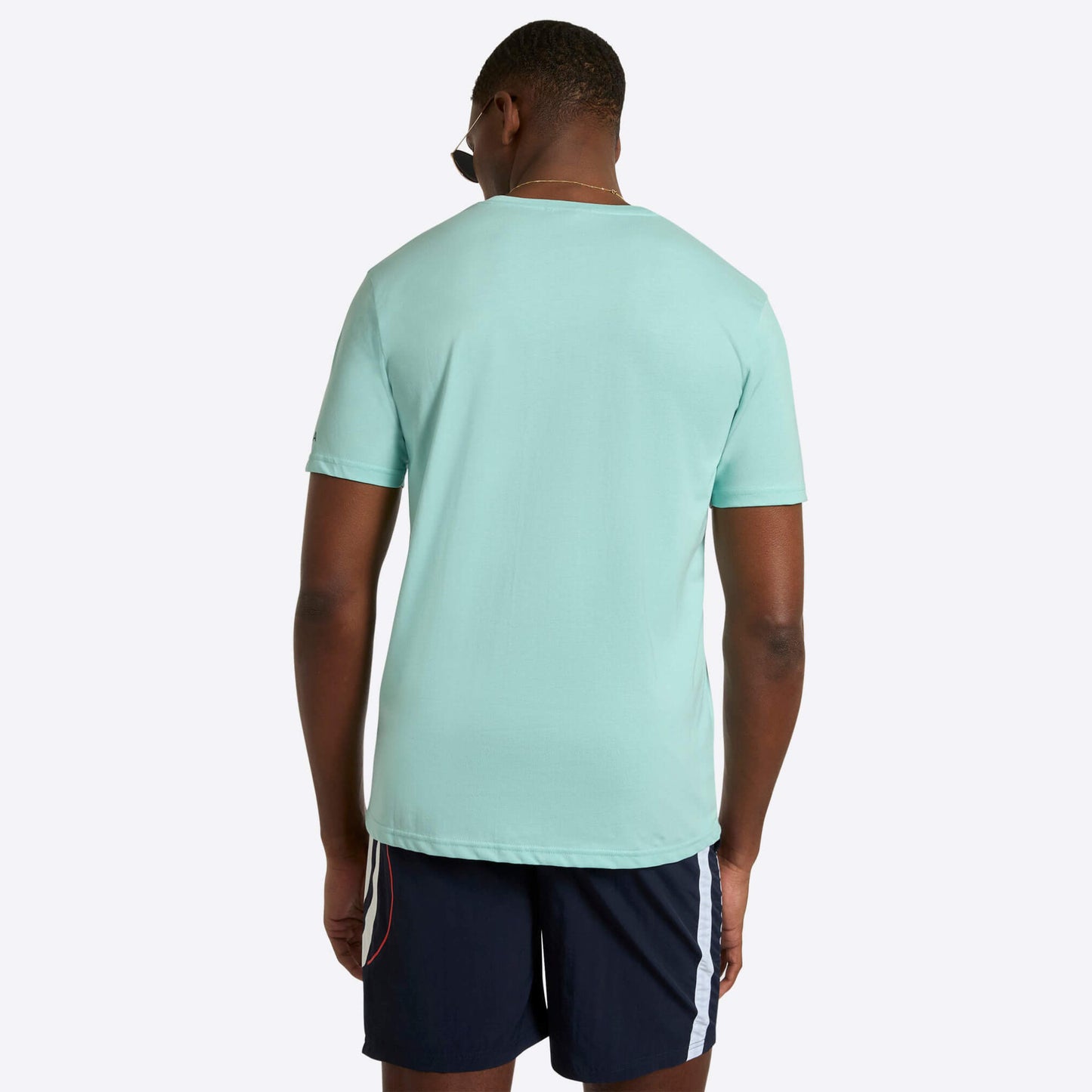 Tričko Nautica Sergei B&T T-Shirt tyrkysové