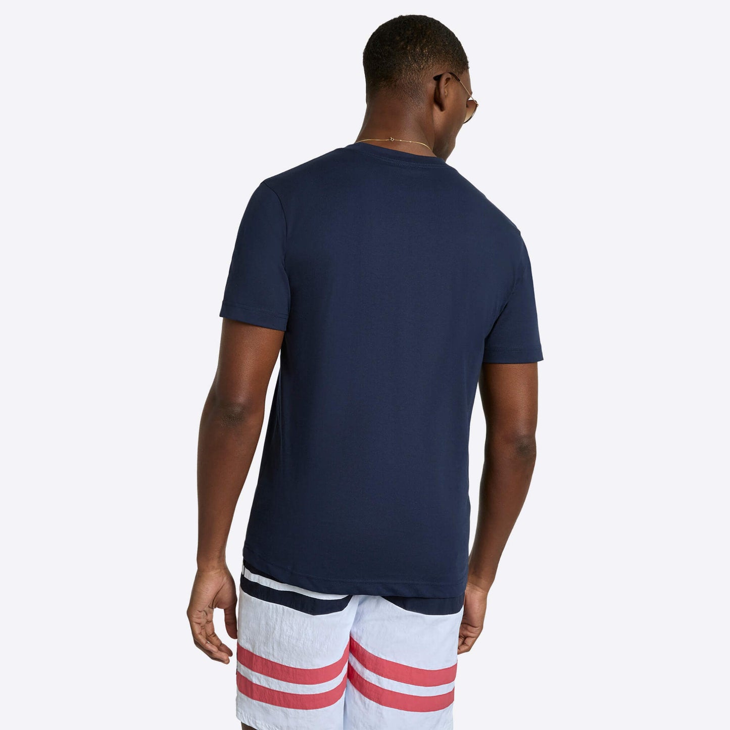 Tričko Nautica Cook B&T T-Shirt tmavomodré