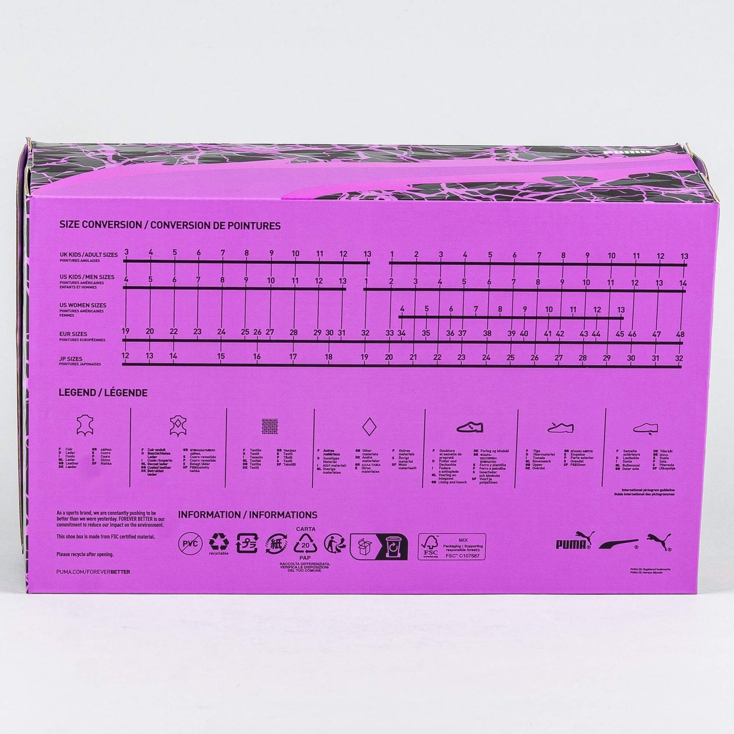 Basketbalové tenisky Puma Scoot Zeros Purple Lightning Shoe Pure Magenta/Puma Black