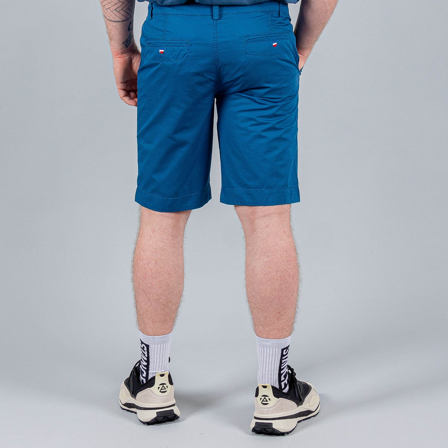 Bavlnené kraťasy Peak Cotton Short Pant modré