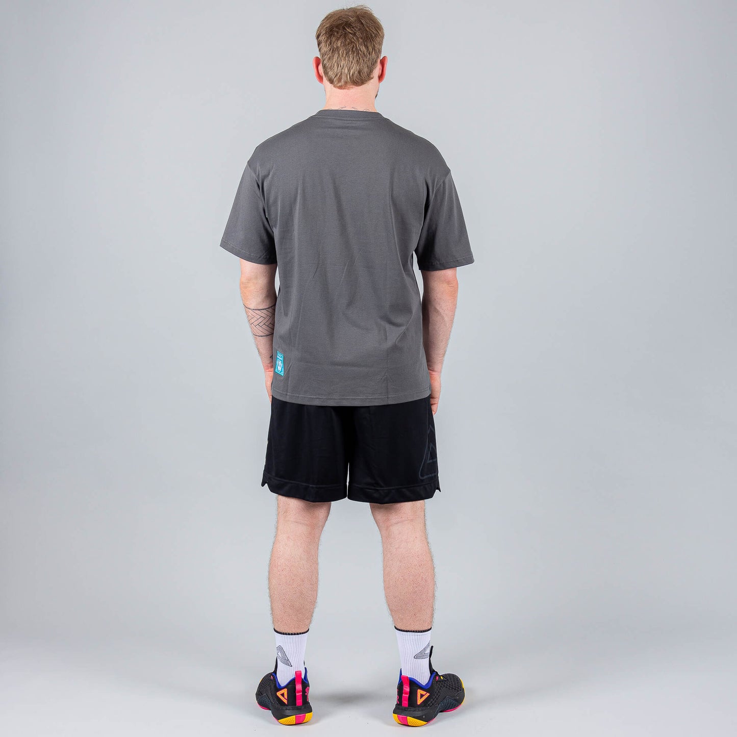 Tričko Peak Basketball Underground MAGNETIC GREY