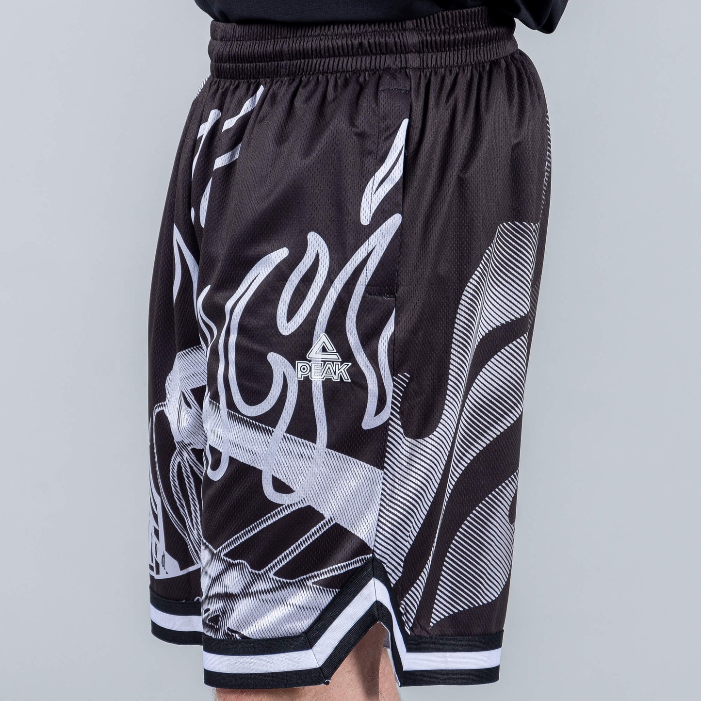 Basketbalové šortky Peak Underground BLACK