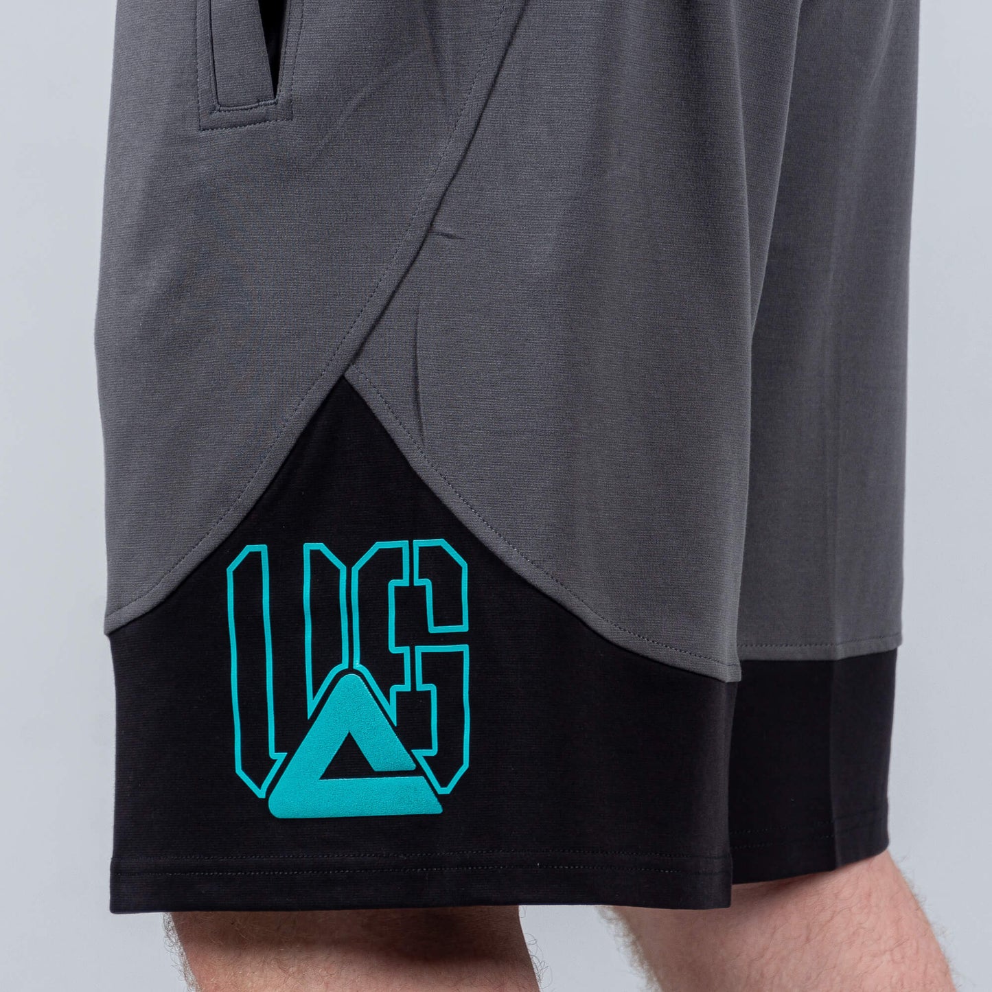 Basketbalové šortky Peak Underground MAGNETIC GREY