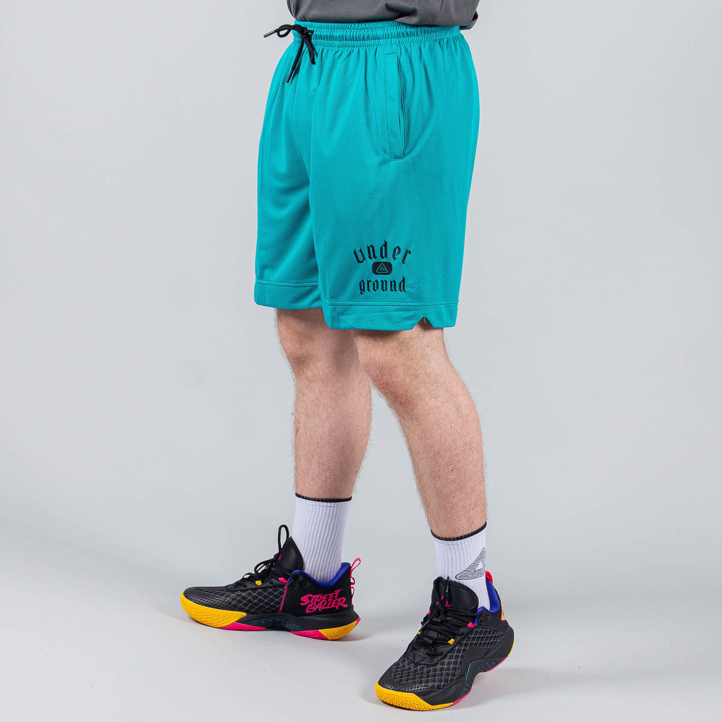 Basketbalové šortky Peak Underground GREEN