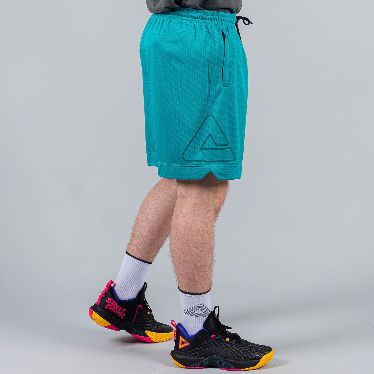 Basketbalové šortky Peak Underground GREEN