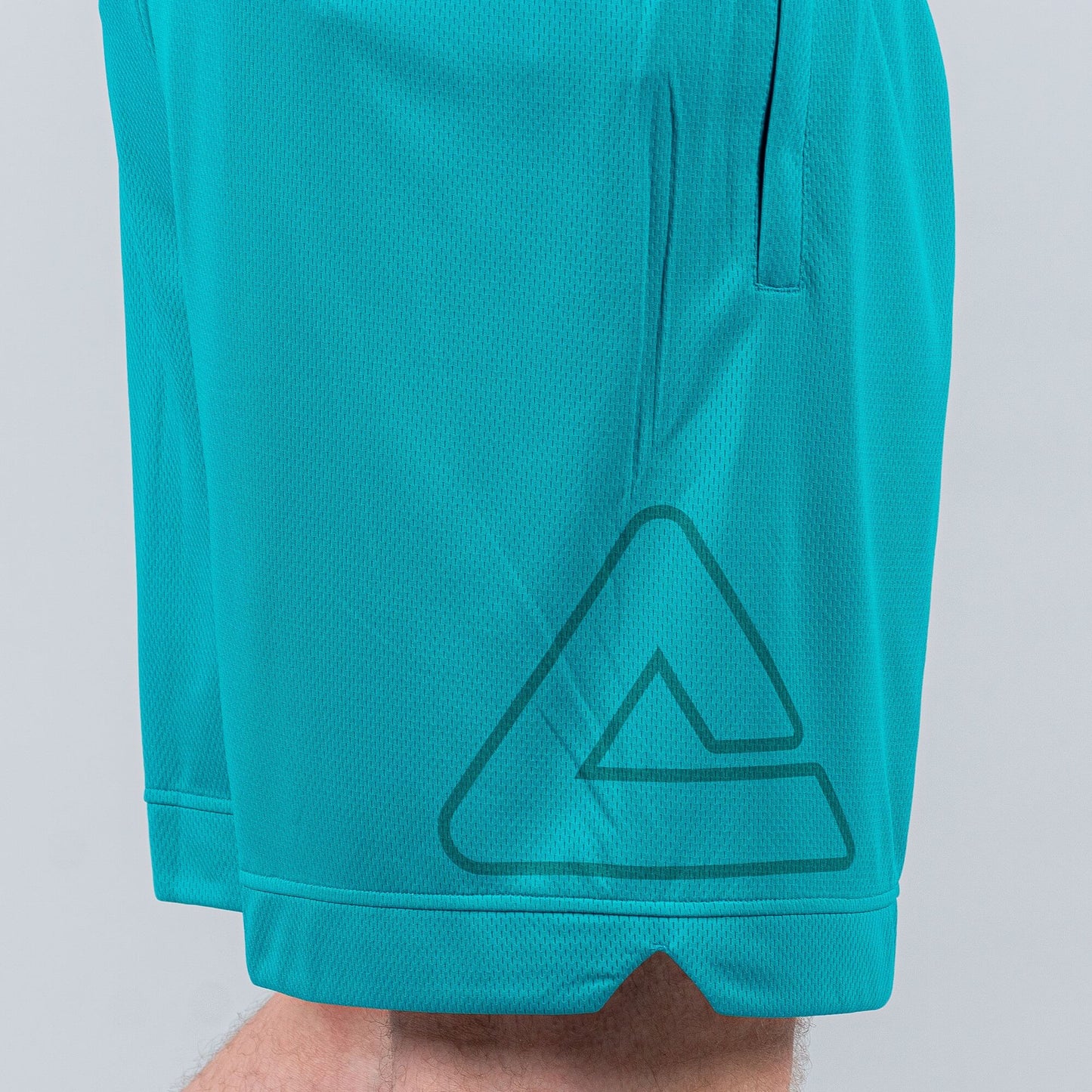 Basketbalové šortky Peak Underground GREEN