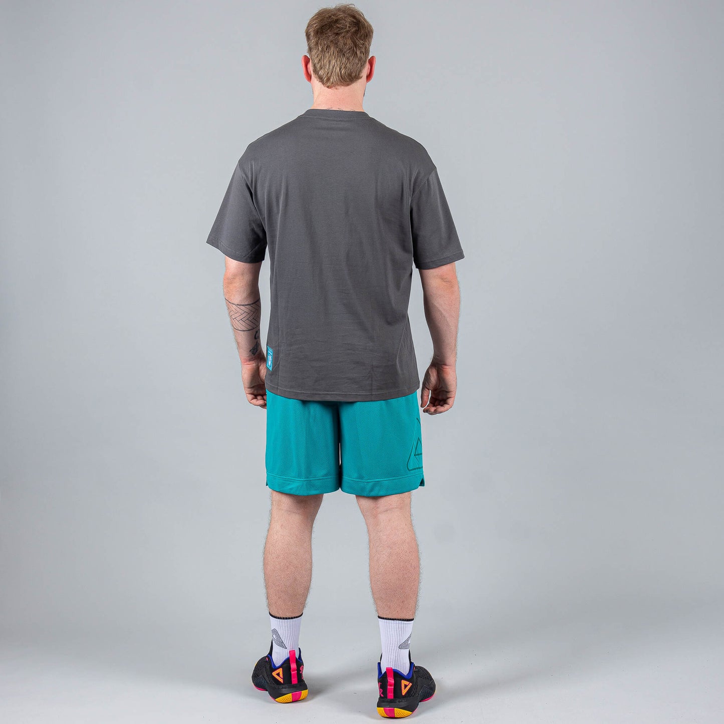 Basketbalové šortky Peak Underground GREEN