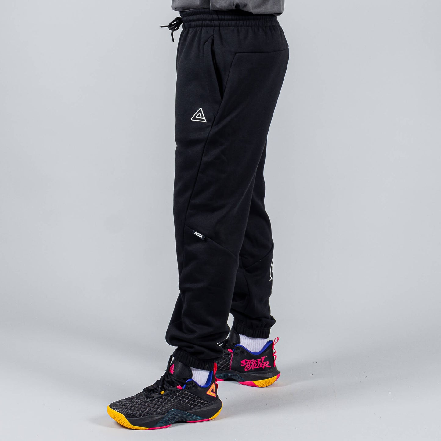 Tepláky Peak Basketbal Underground (Knitted Fleece Pants) Black