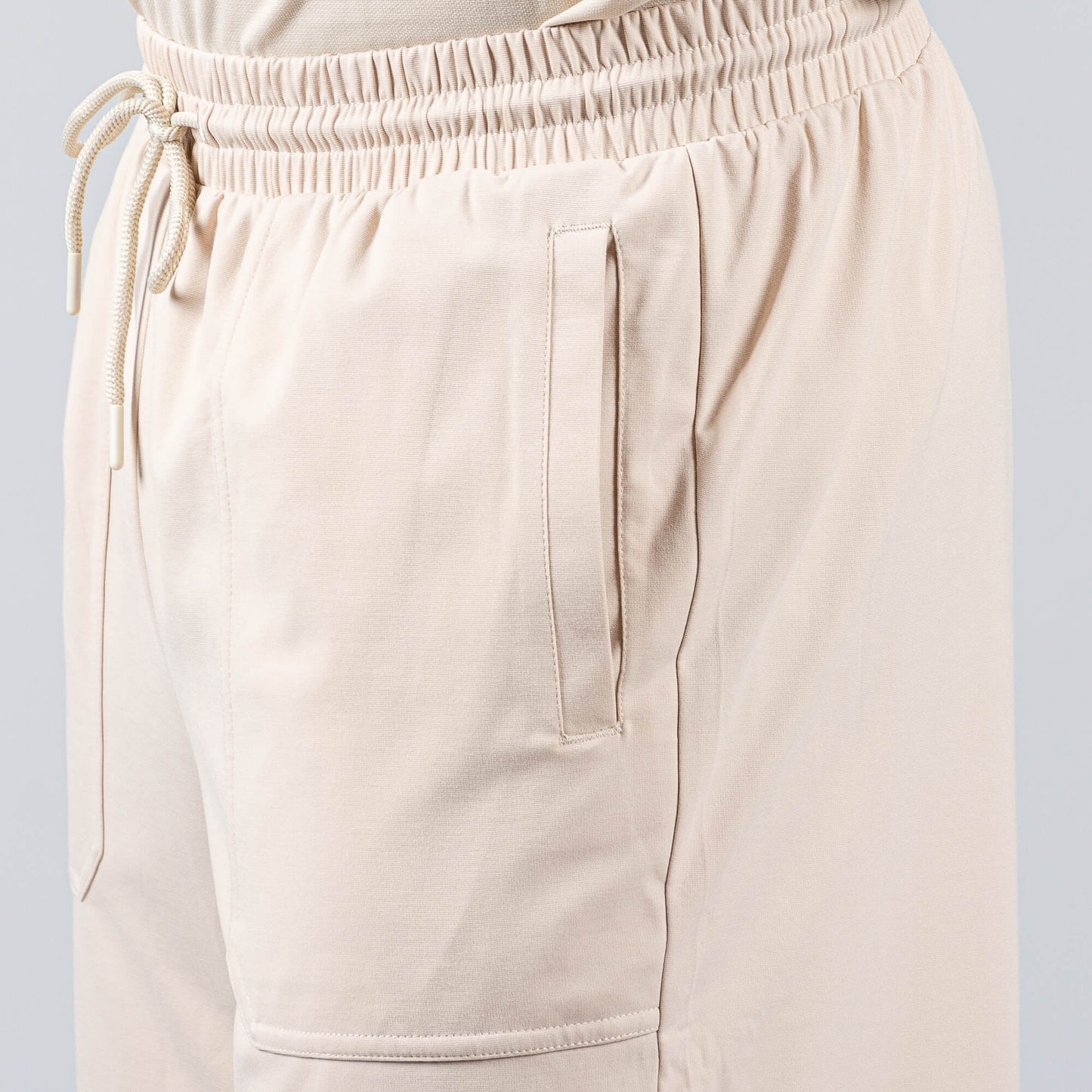 Basketbalové šortky Peak Underground WHITE GREY