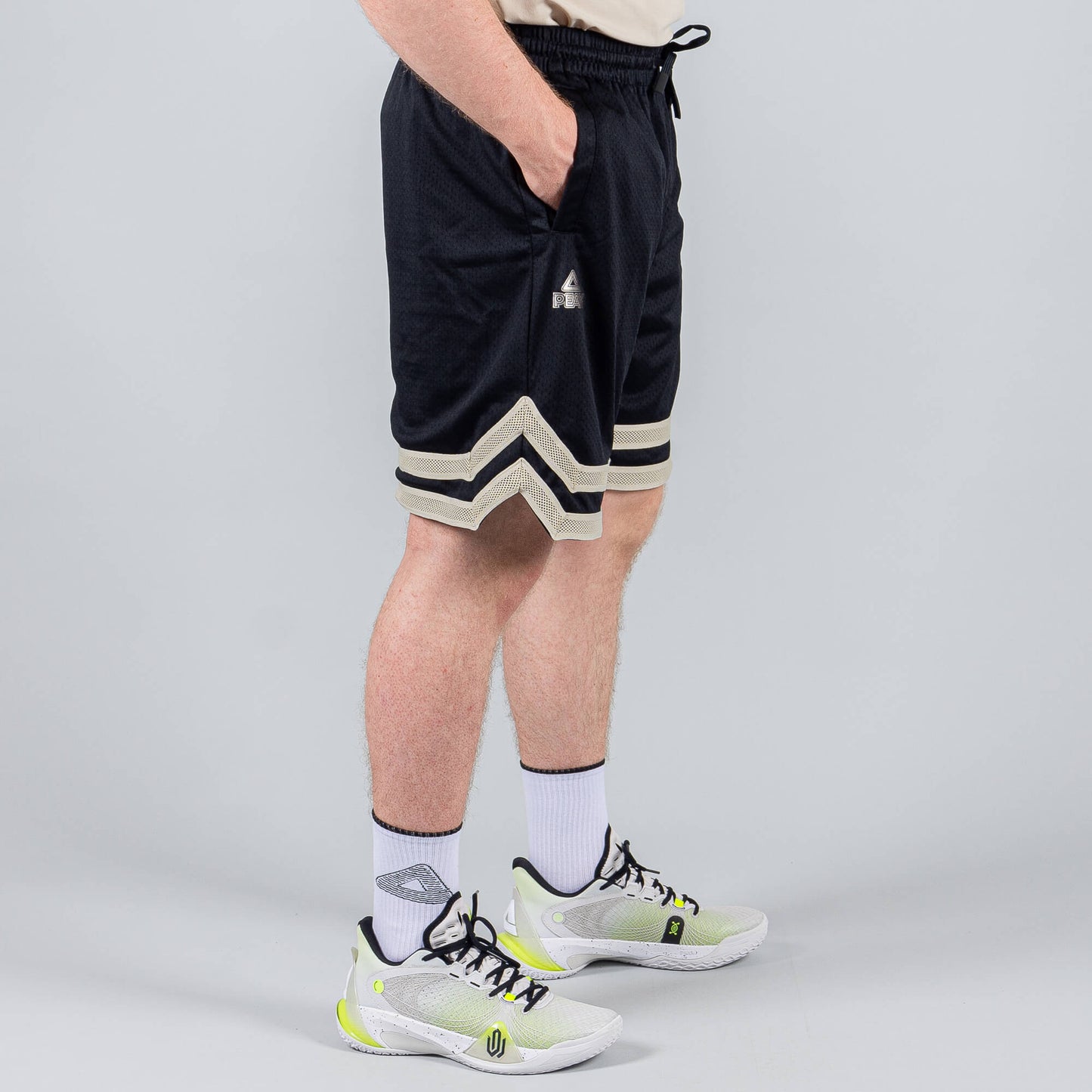 Basketbalové šortky Peak Wiggins Skywalker BLACK