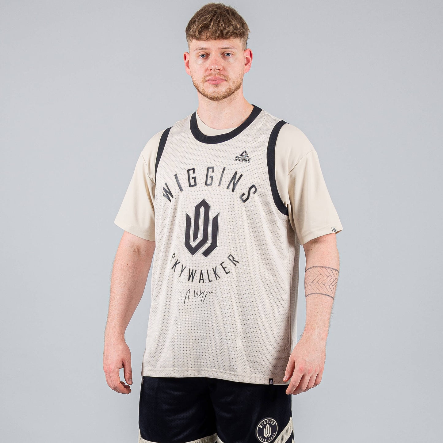Basketbalový dres Peak Wiggins Skywalker WHITE GREY