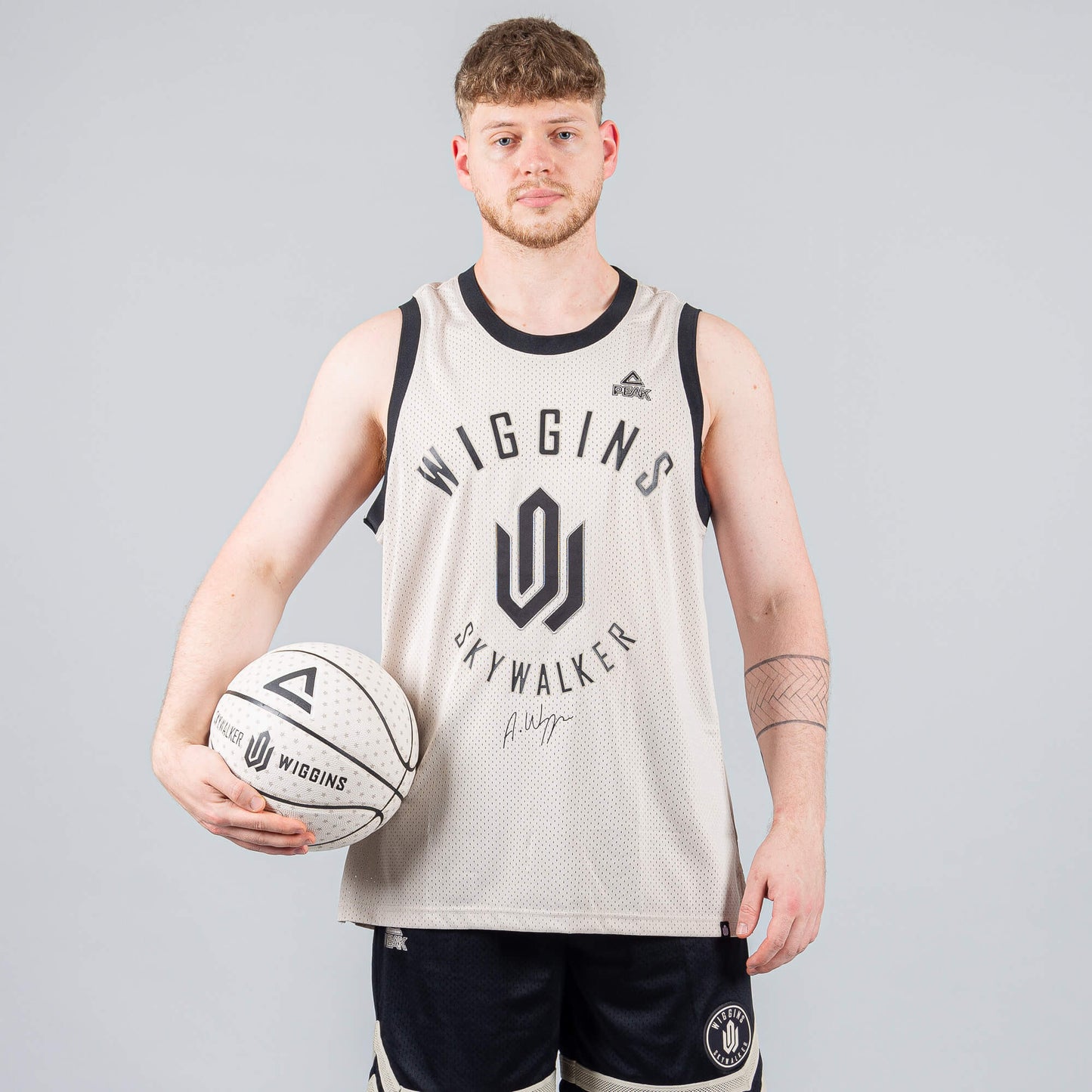 Basketbalový dres Peak Wiggins Skywalker WHITE GREY