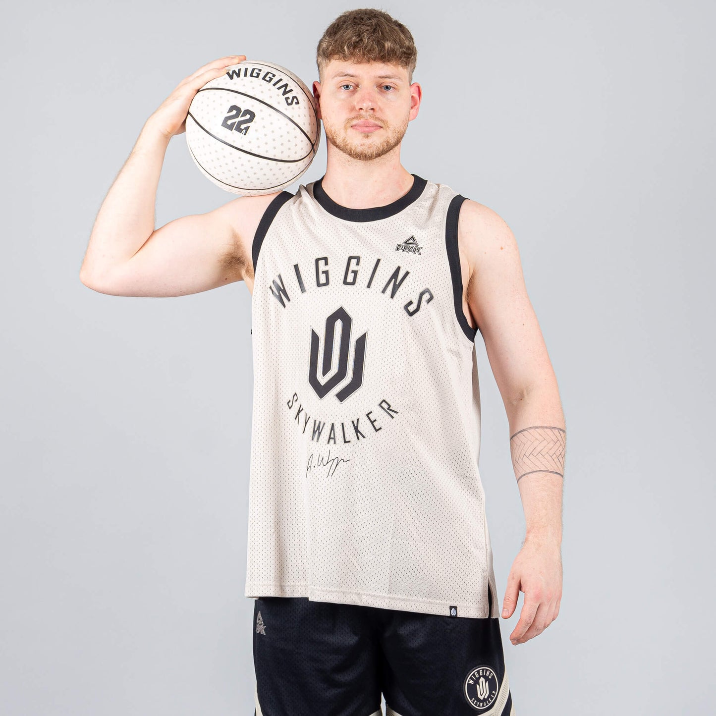 Basketbalový dres Peak Wiggins Skywalker WHITE GREY