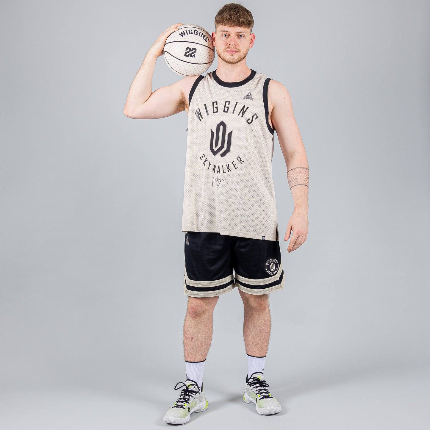 Basketbalový dres Peak Wiggins Skywalker WHITE GREY